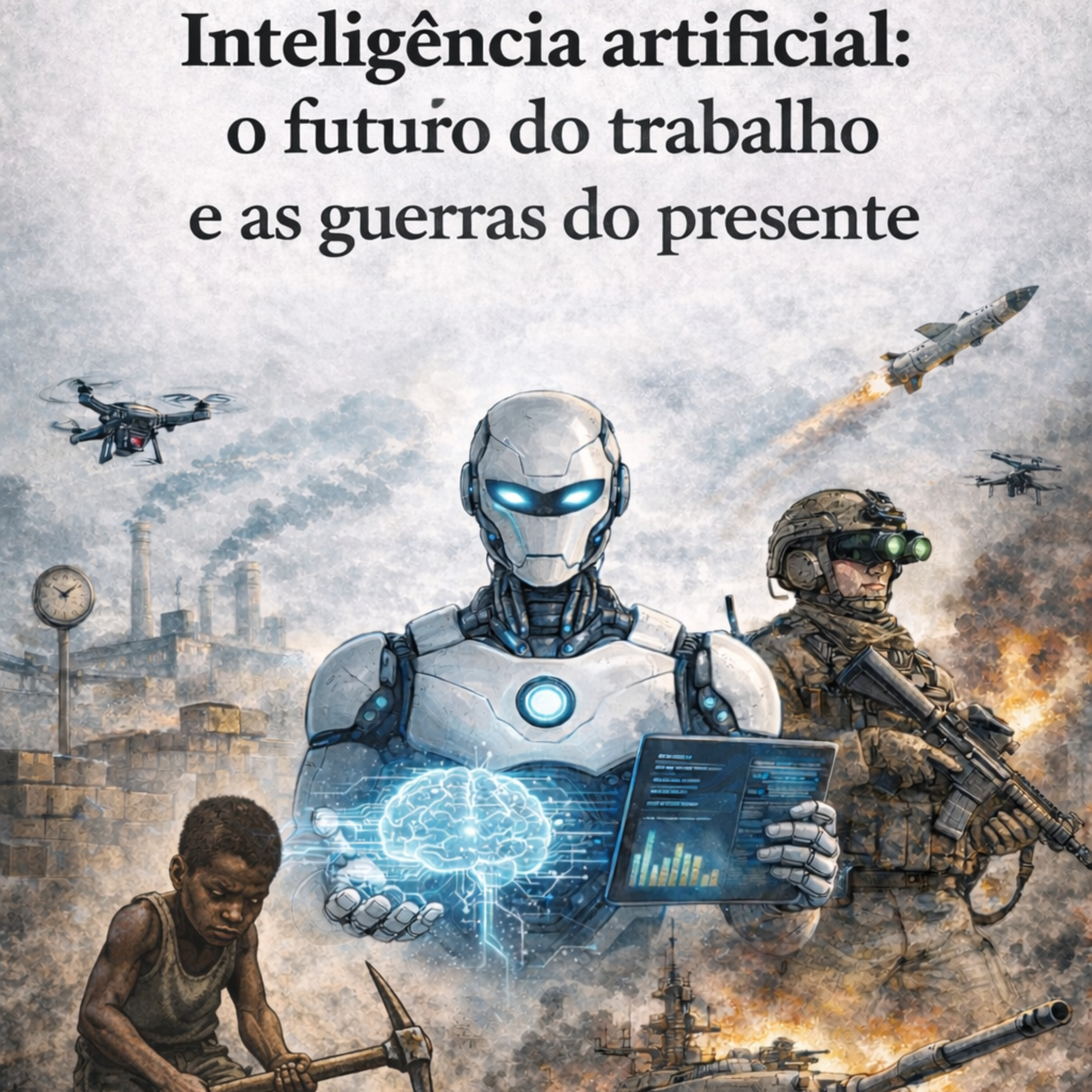 260 - Inteligência artificial, o futuro do trabalho e as guerras do presente, com Atahualpa Blanchet episode artwork