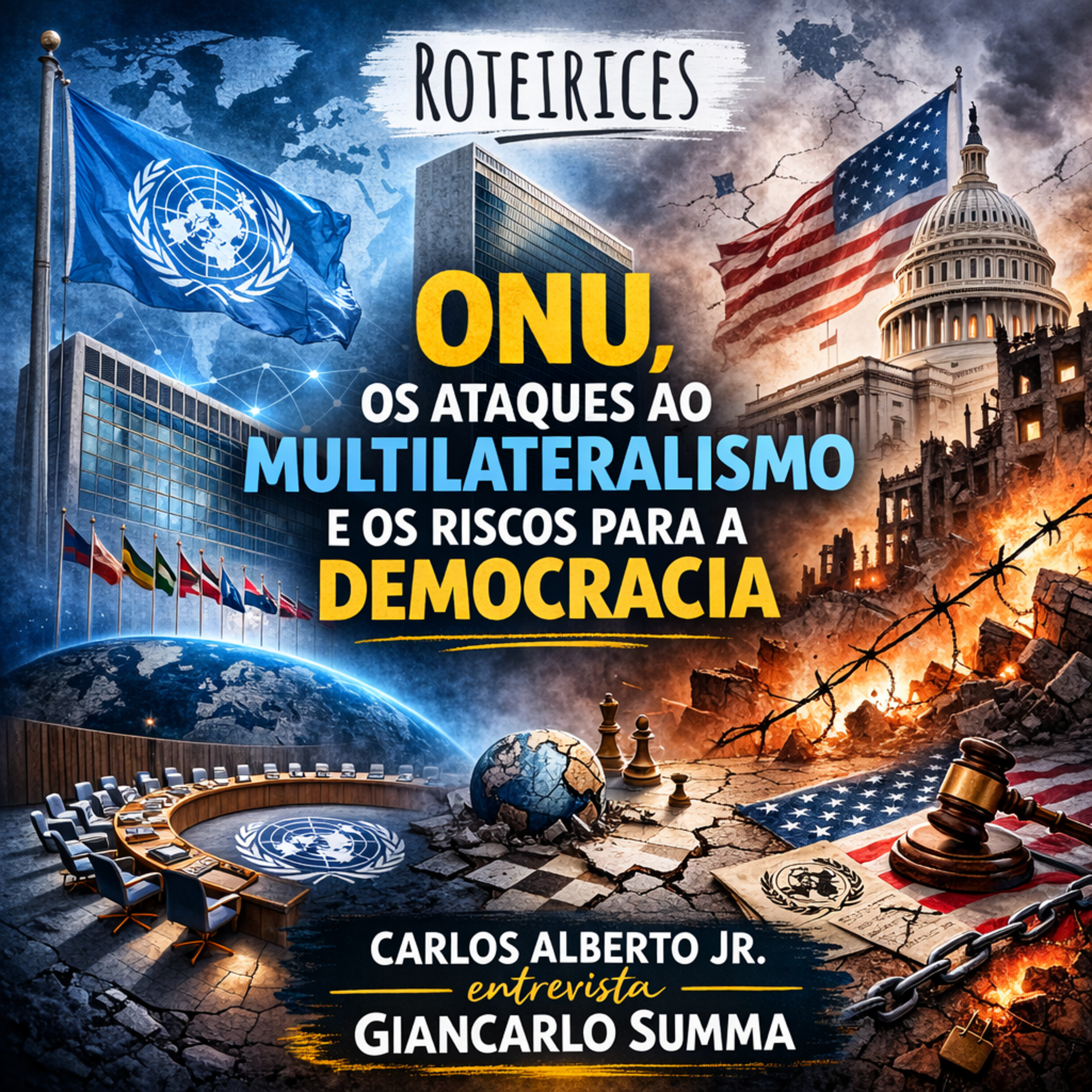 273 - A crise da ONU e a desordem do mundo, com Giancarlo Summa episode artwork