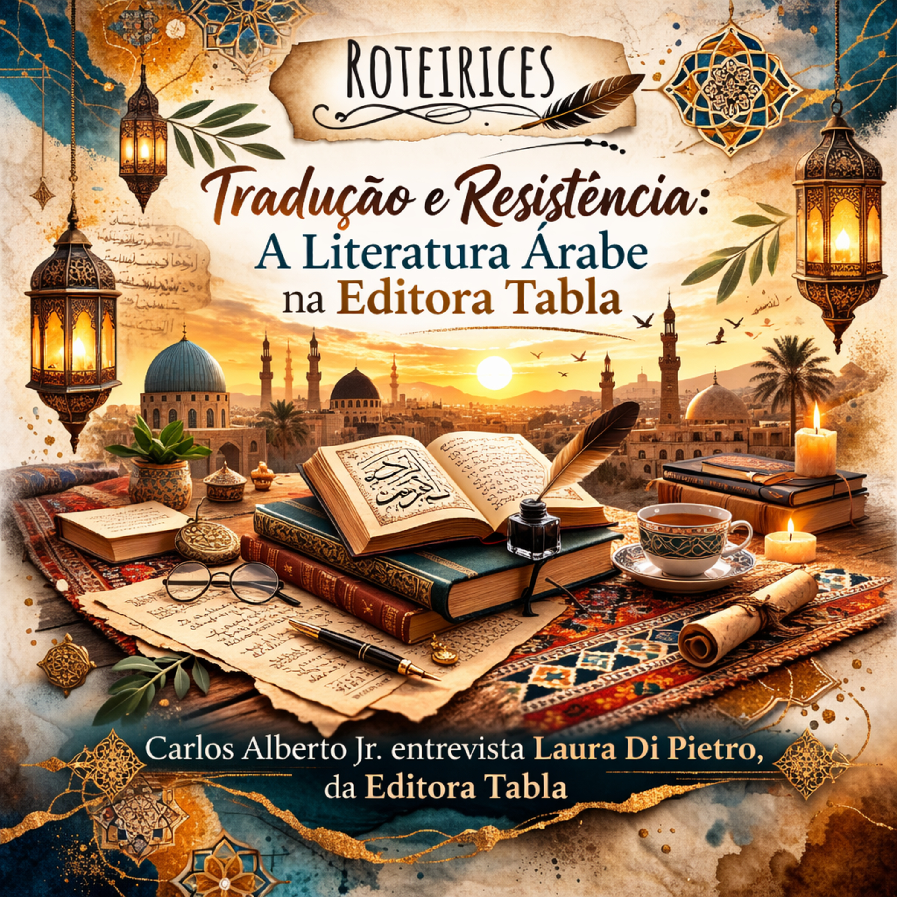 274 - Tradução e Resistência: A Literatura Árabe na Editora Tabla, com Laura Di Pietro episode artwork