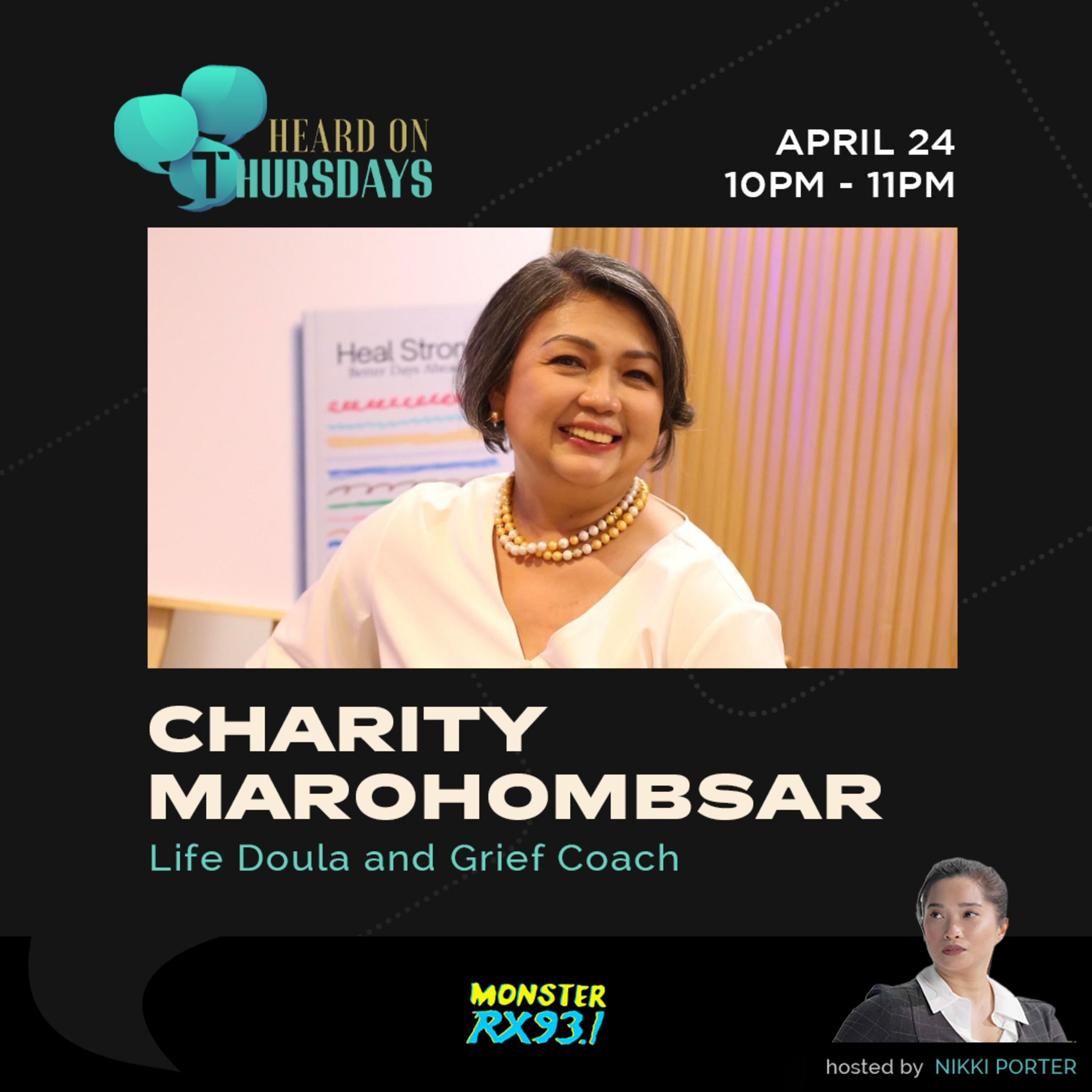 Life doula and grief coach CHARITY MAROHOMBSAR talks about honoring emotions during difficult times
