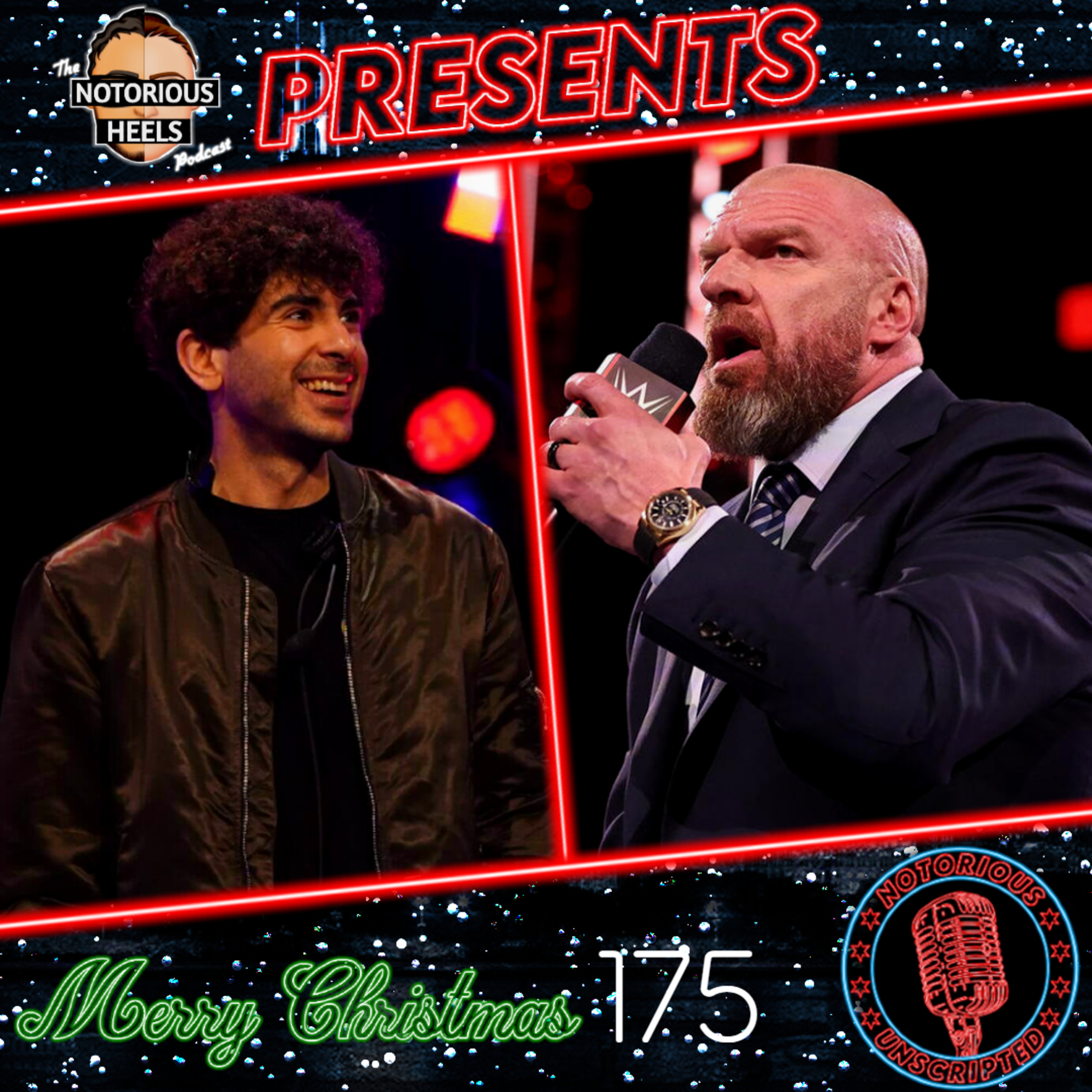 Prediction's for WWE and AEW in 2024 | Notorious Christmas Unscripted 175 episode artwork