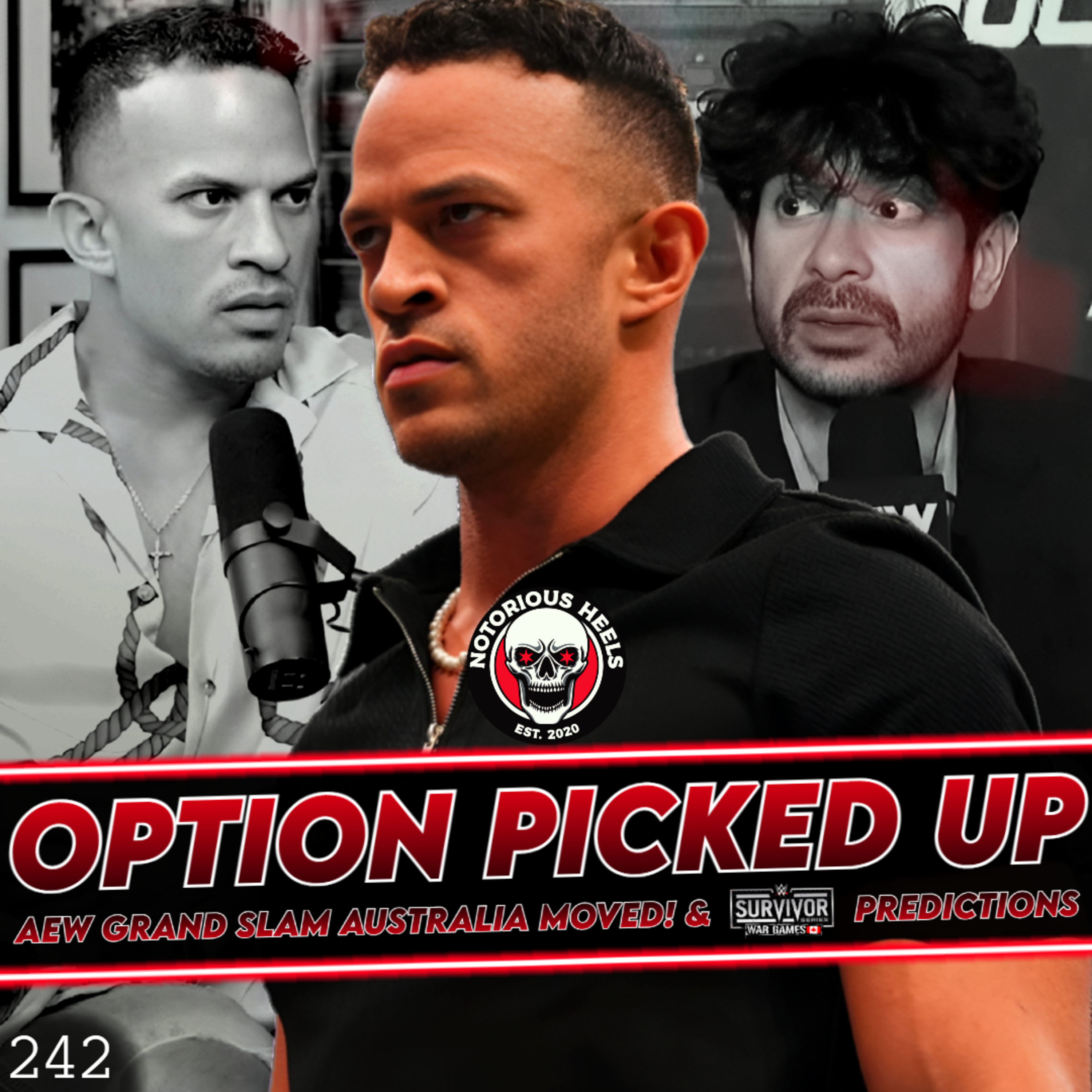 AEW Picks Up Year Option on Ricky! Survivor Series 2024 Predictions! | Notorious Heels Podcast 242