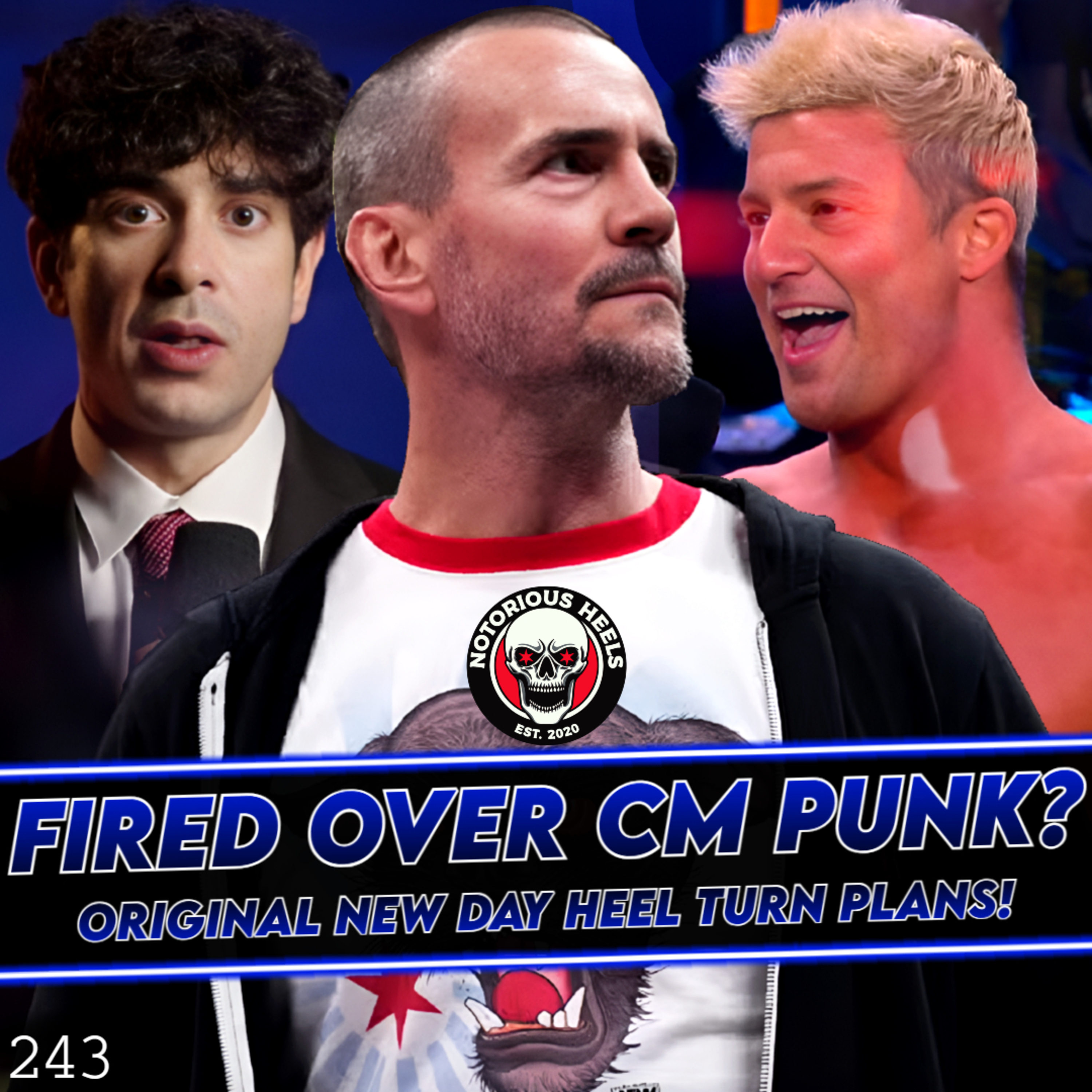 Nemeth Accuses AEW & CM Punk of Harassment! Orignial New Day Plans! | Notorious Heels Podcast 243