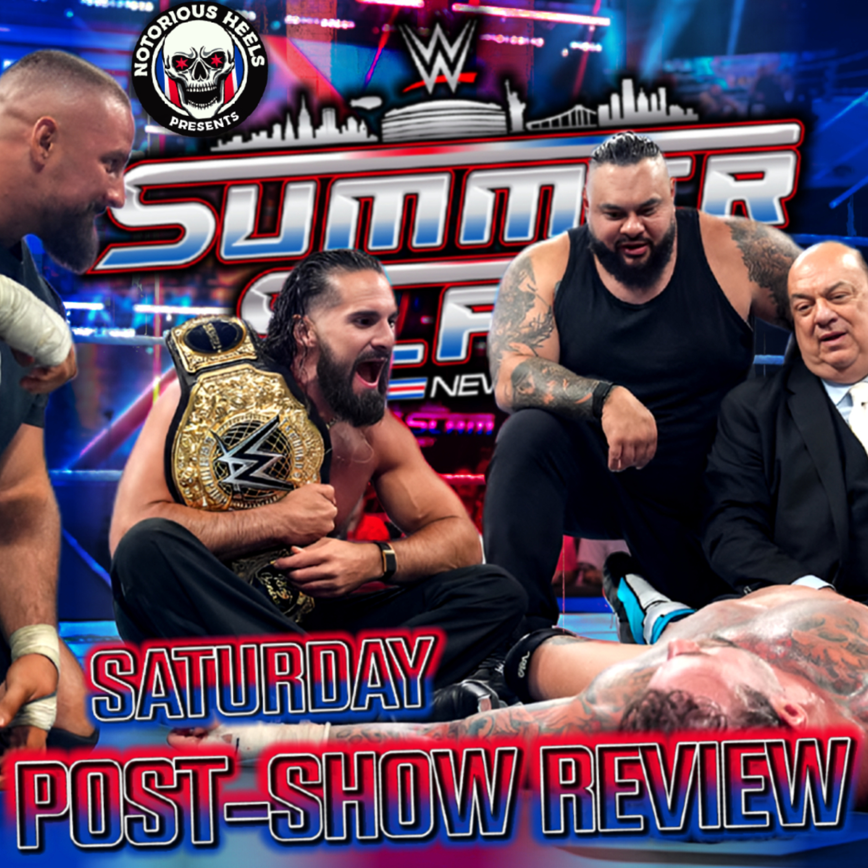 CM PUNK WINS WORLD TITLE & ROLLINS CASHES IN! | NHP WWE SUMMERSLAM SATURDAY 2025 POST SHOW REVIEW