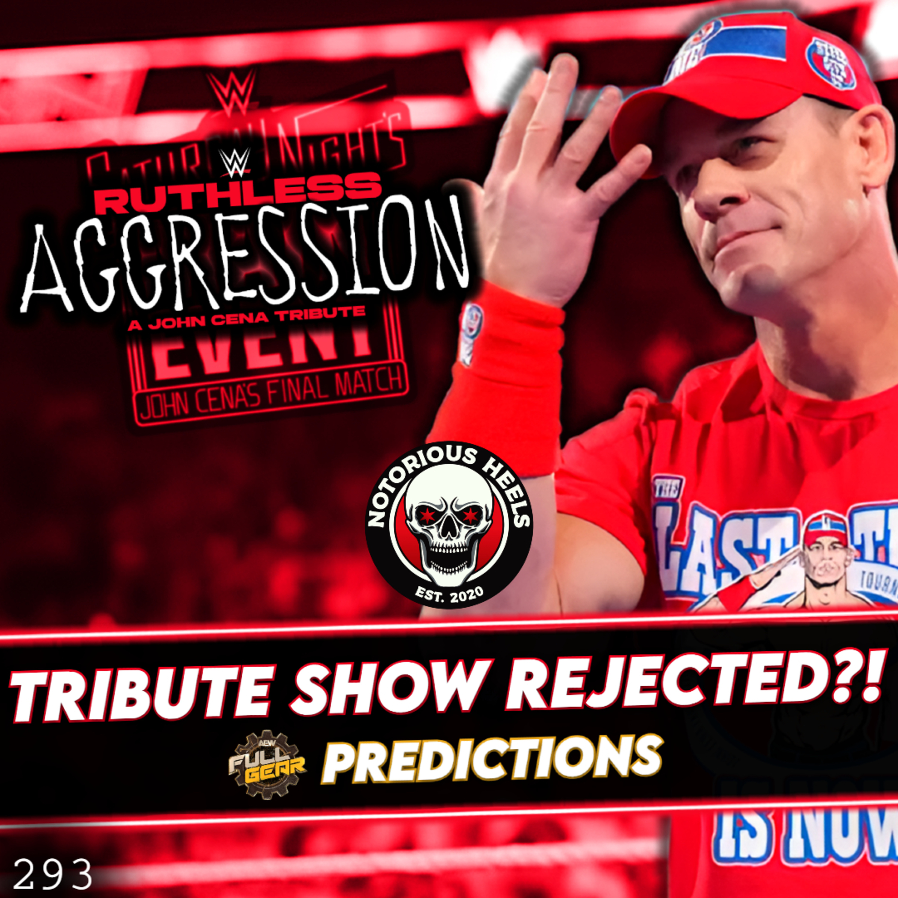John Cena Rejected Tribute Show?! AEW Full Gear 2025 Predictions | NHP 293