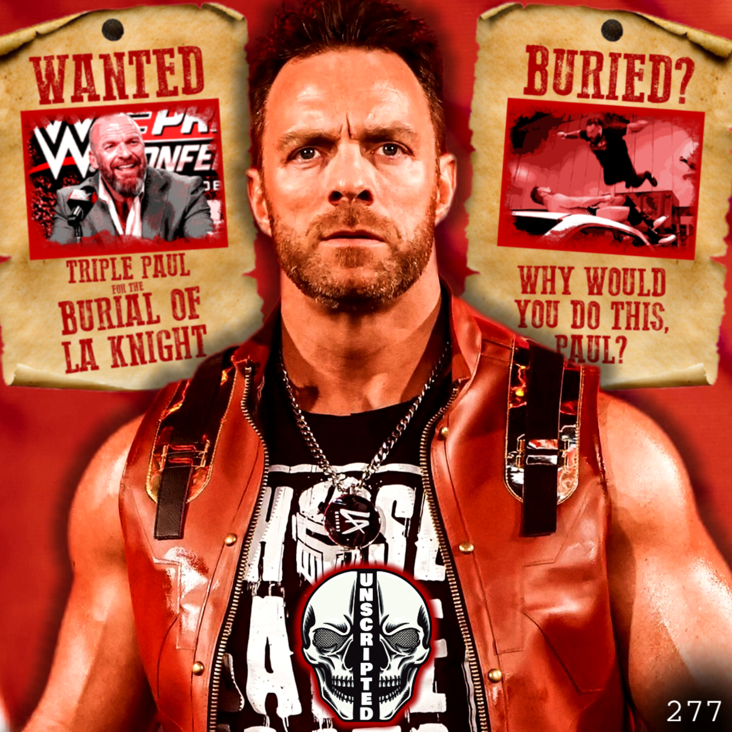 Has Triple H Buried LA Knight? | NHP Unscripted 277 episode artwork
