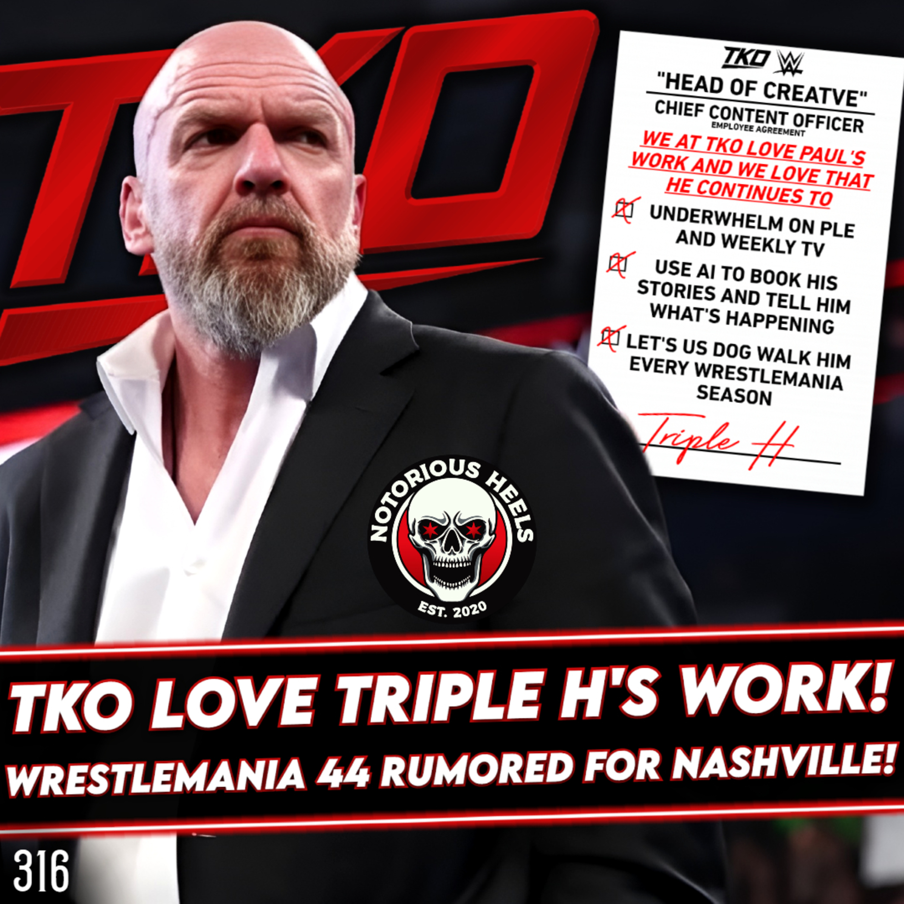 Triple H Re-Signs with TKO! WWE Dislikes Horror Character's Leading to Recent Releases?! | NHP 316