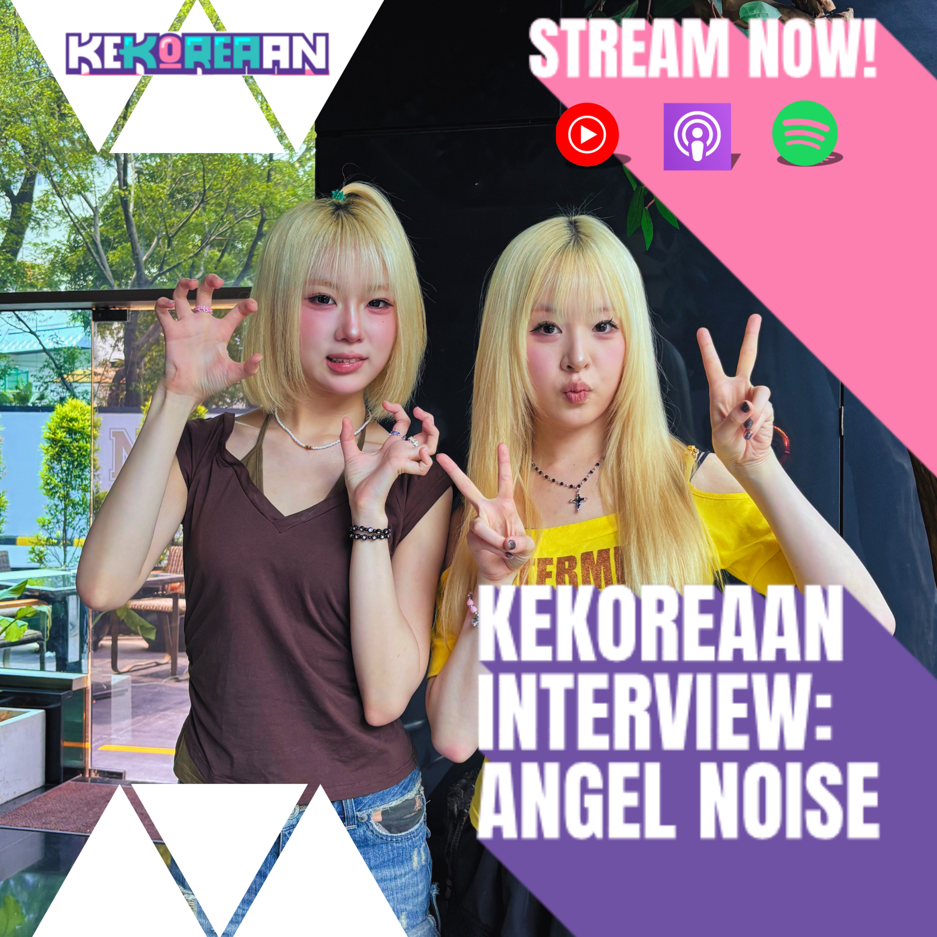 Eps. 178: ANGEL NOISE interview with KEKOREAAN! episode artwork