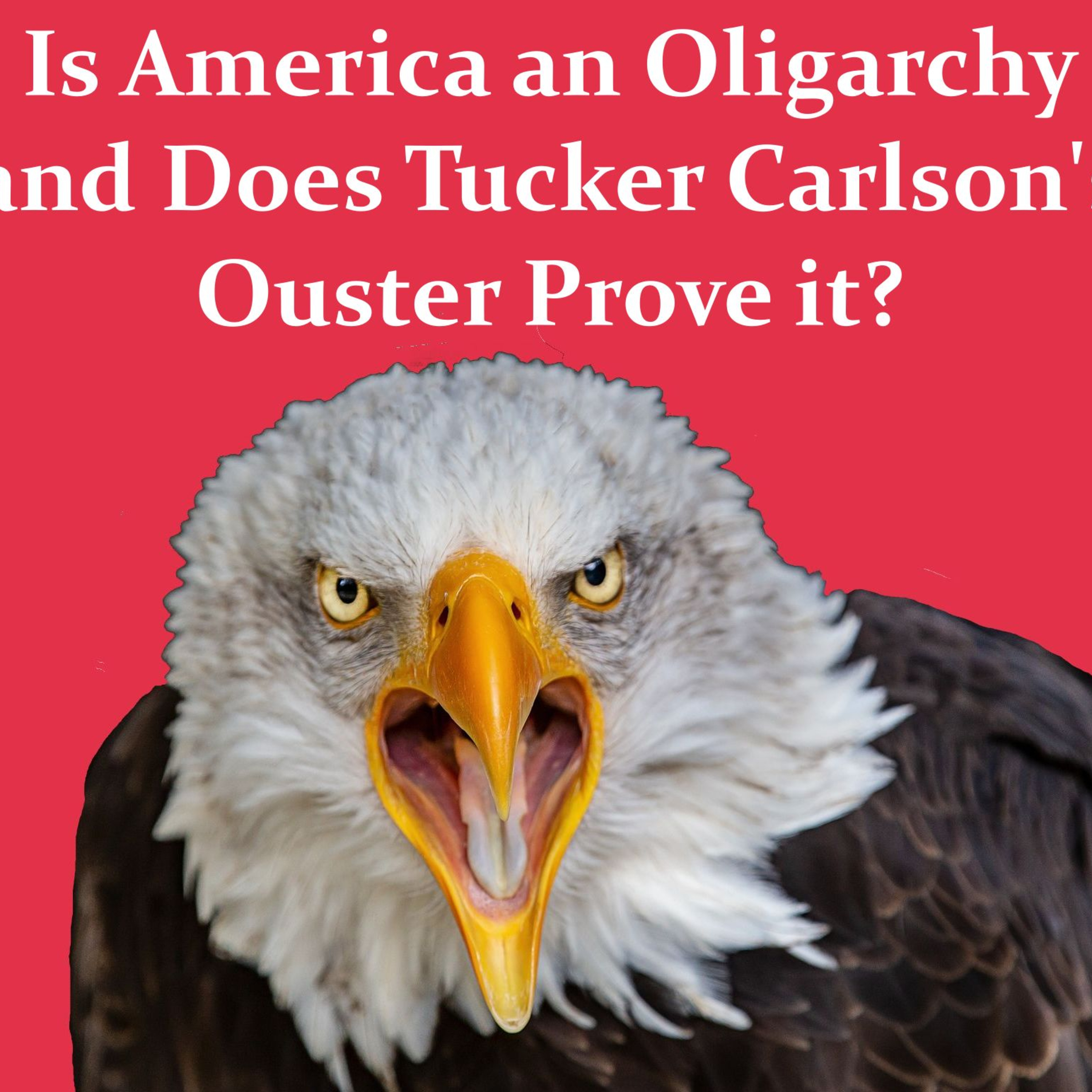 Is America an Oligarchy and Does Tucker Carlson's Ouster Prove it? episode artwork