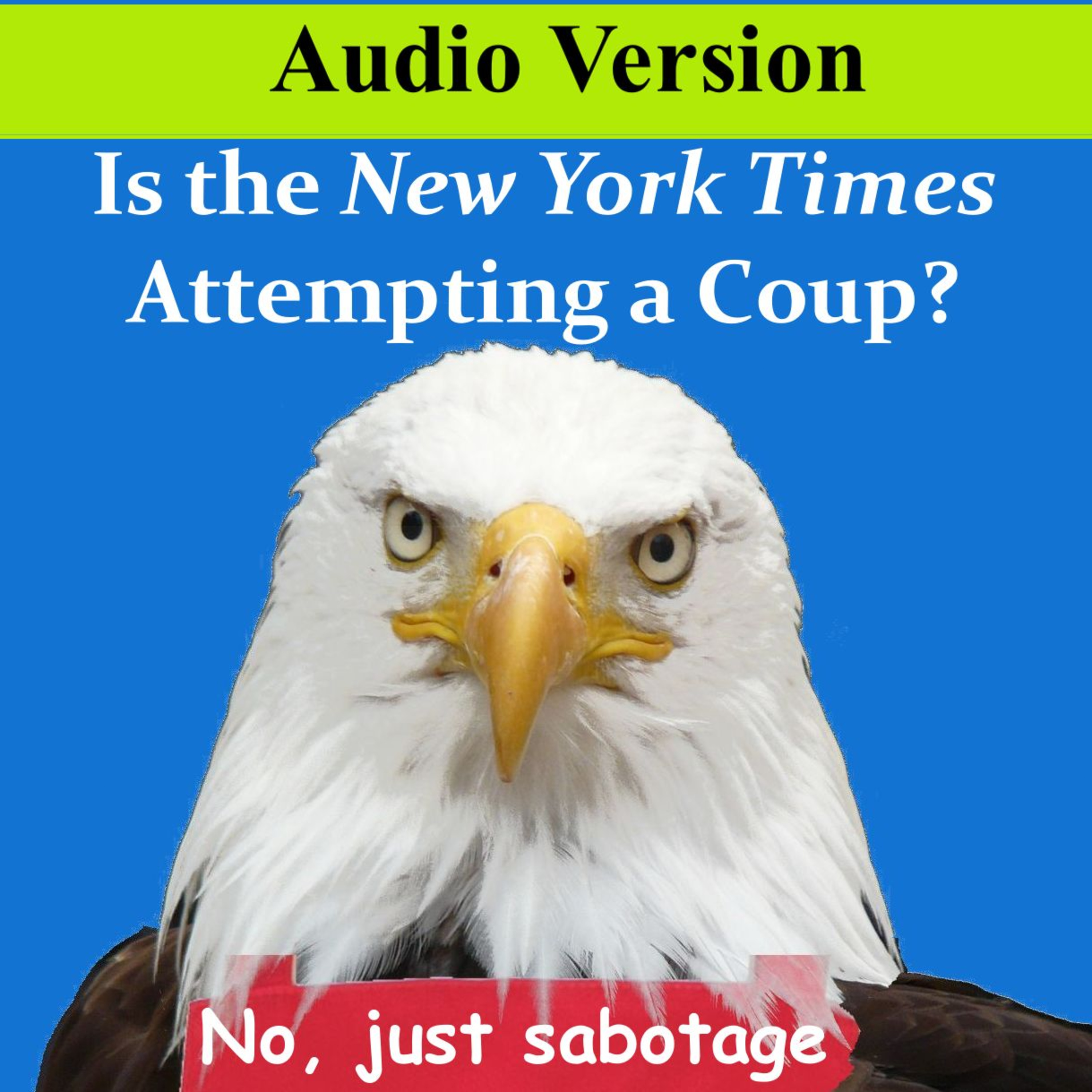 Is the New York Times Attempting a Coup? - Audio Version episode artwork
