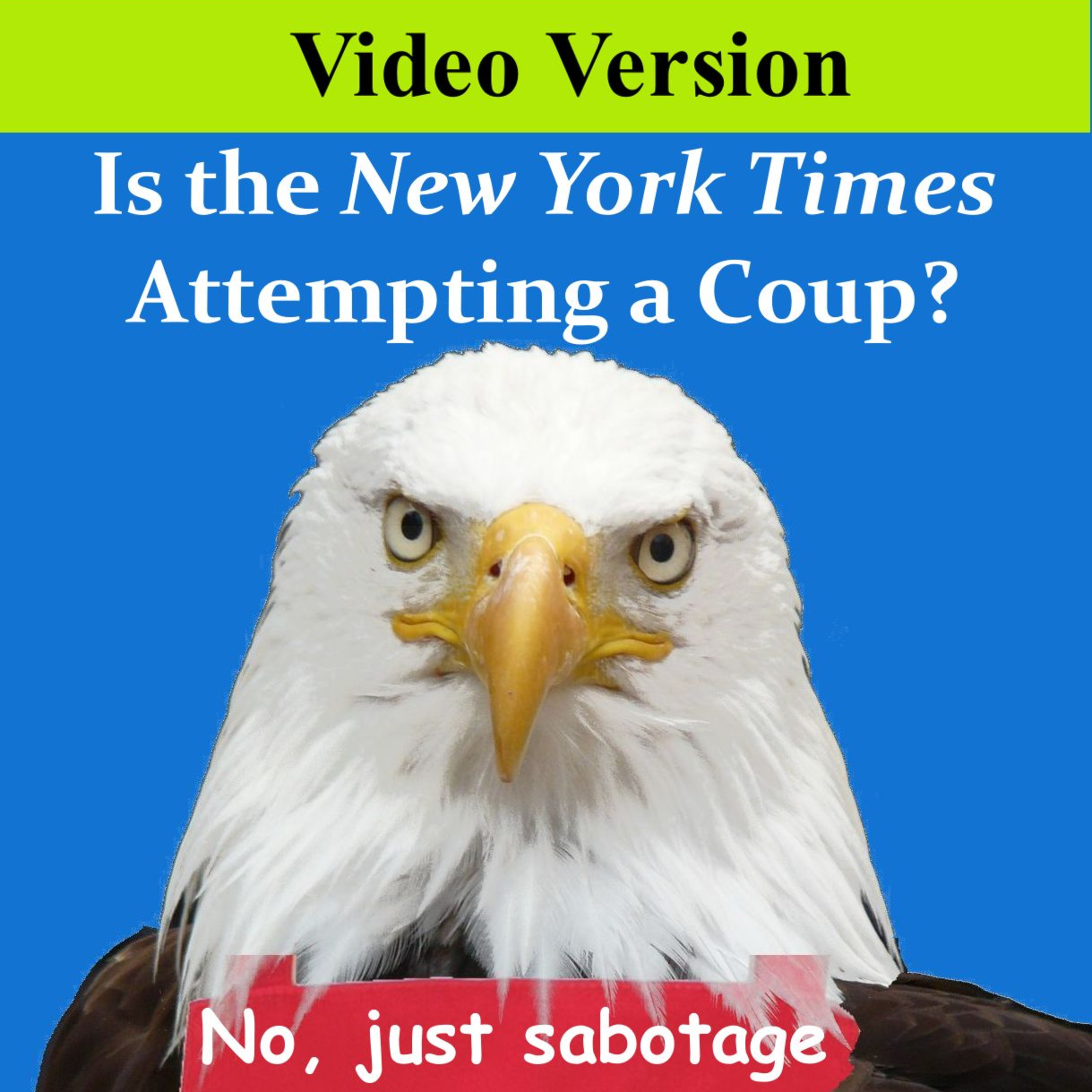 Is the New York Times Attempting a Coup? - Video Version episode artwork