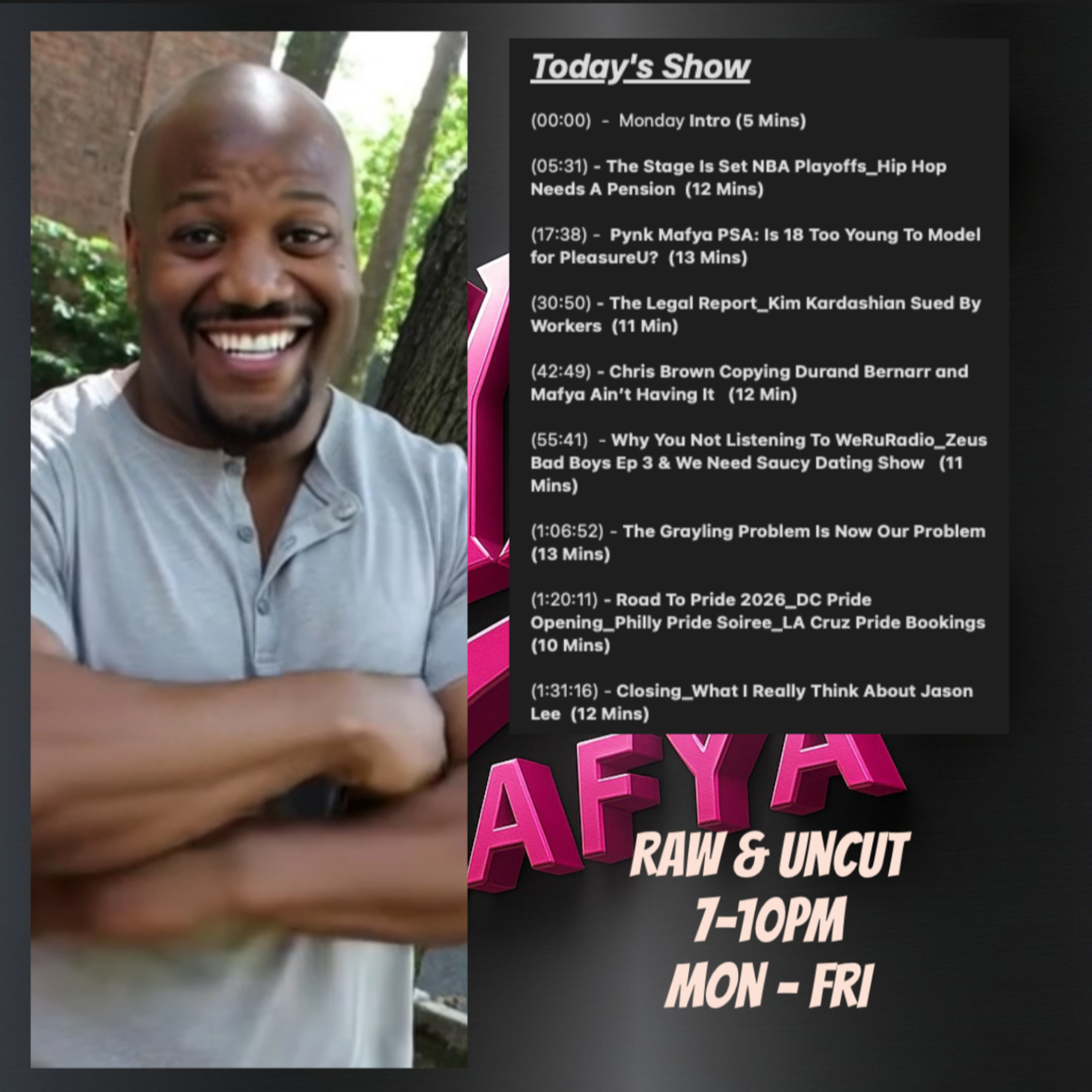 Raw n Uncut Tuesday 5/19/2026