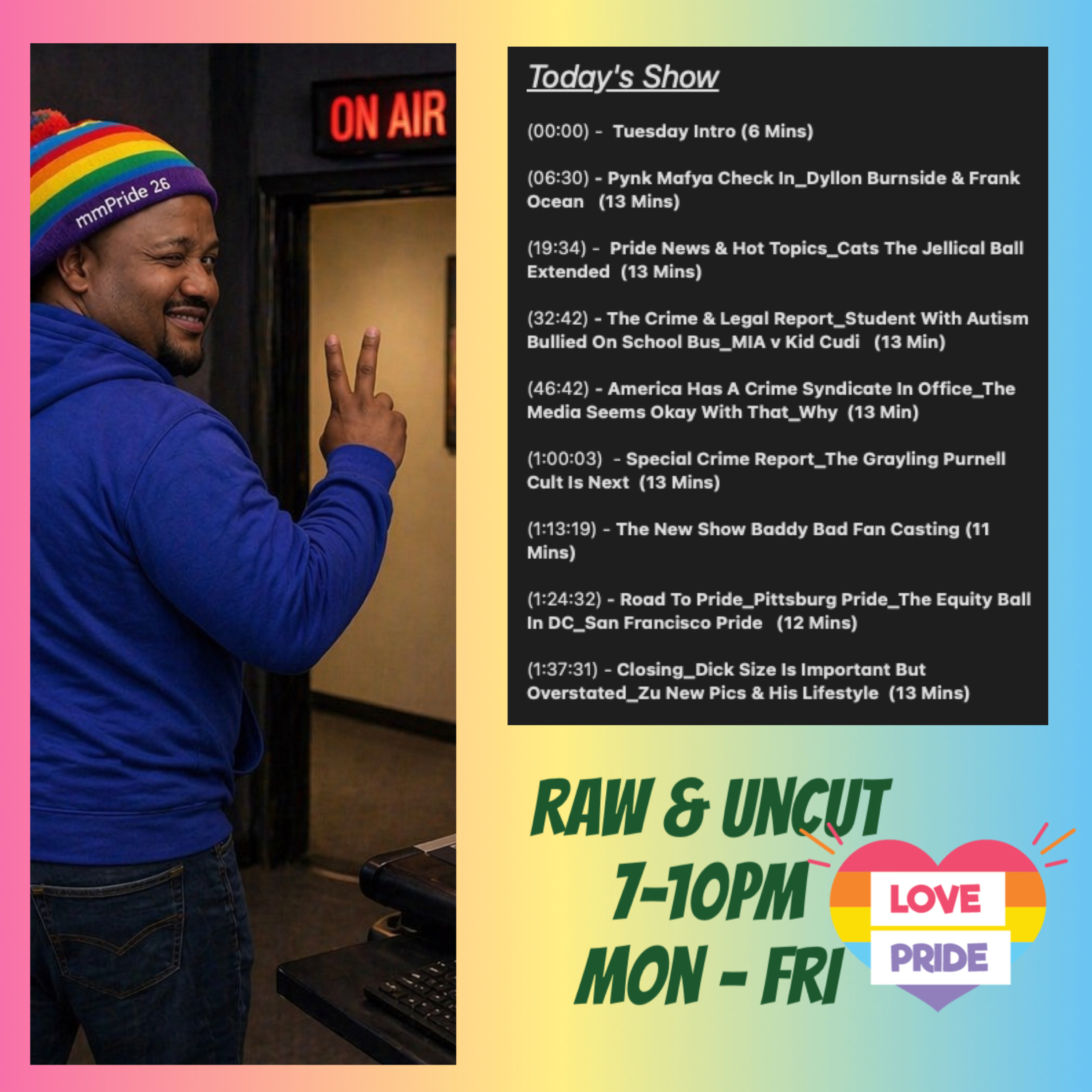 Raw n Uncut Tuesday 6/02/2026