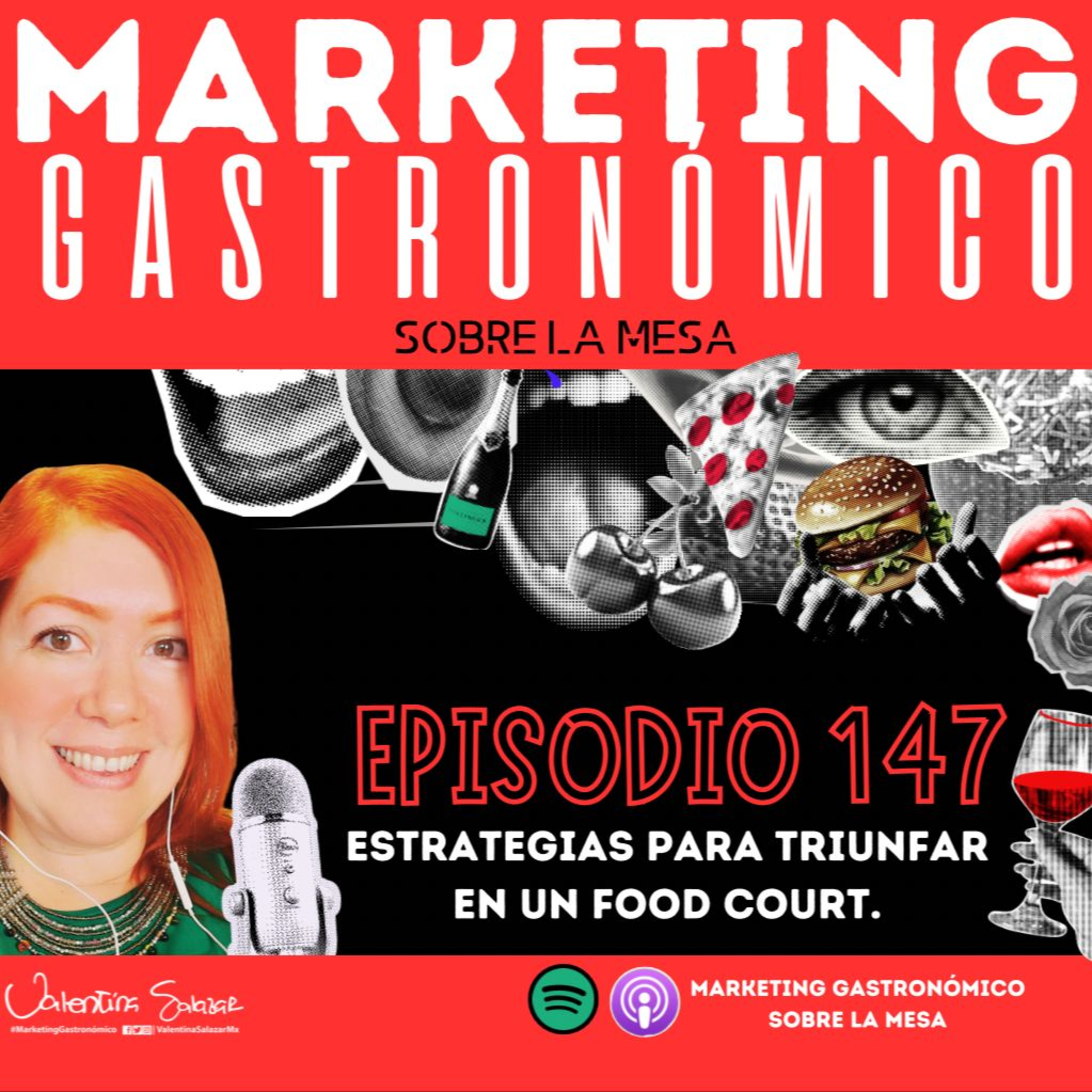 Episodio 147 "Estrategias para Triunfar en un Food Court" episode artwork