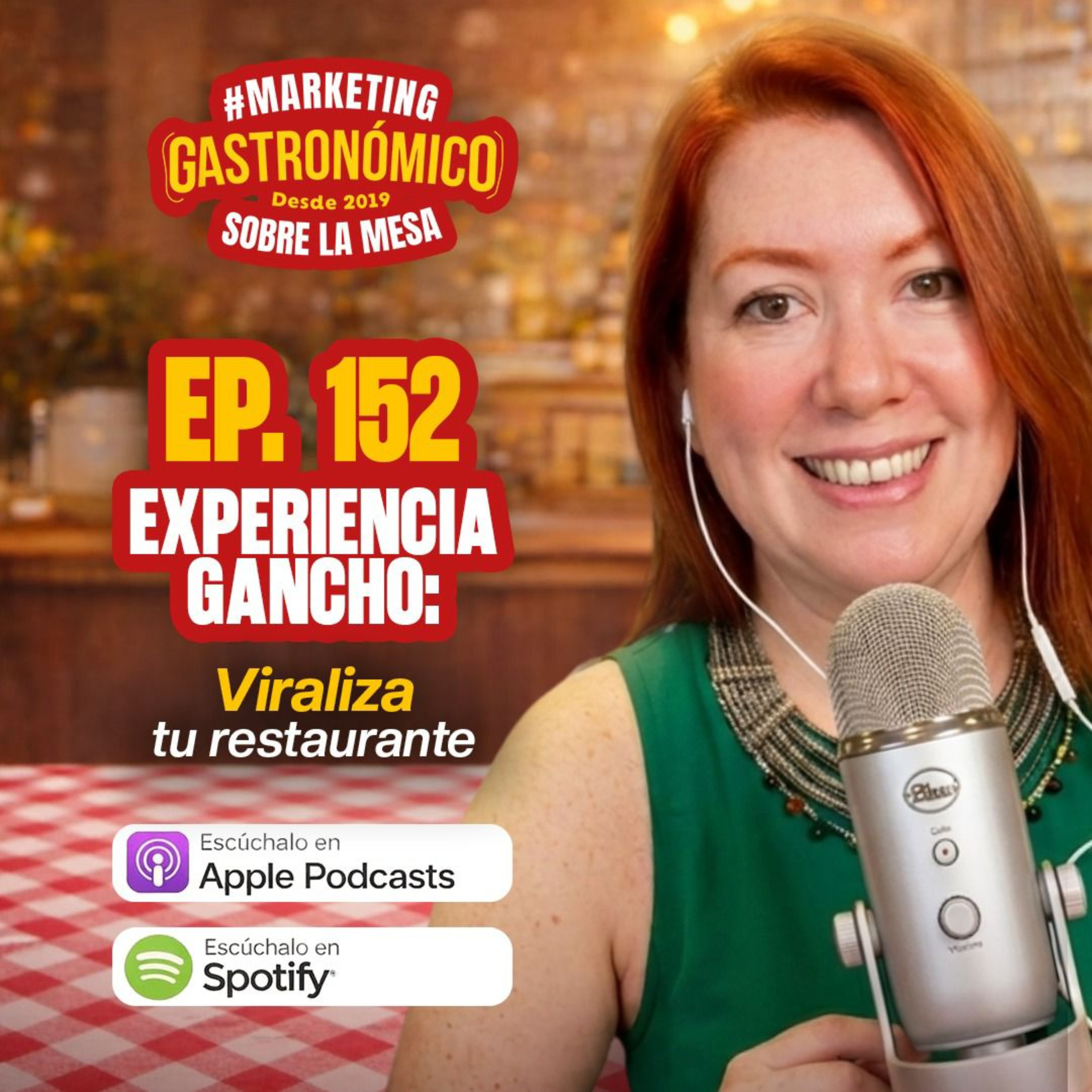 Episodio 152 I Experiencia Gancho": Viraliza tu restaurante. episode artwork