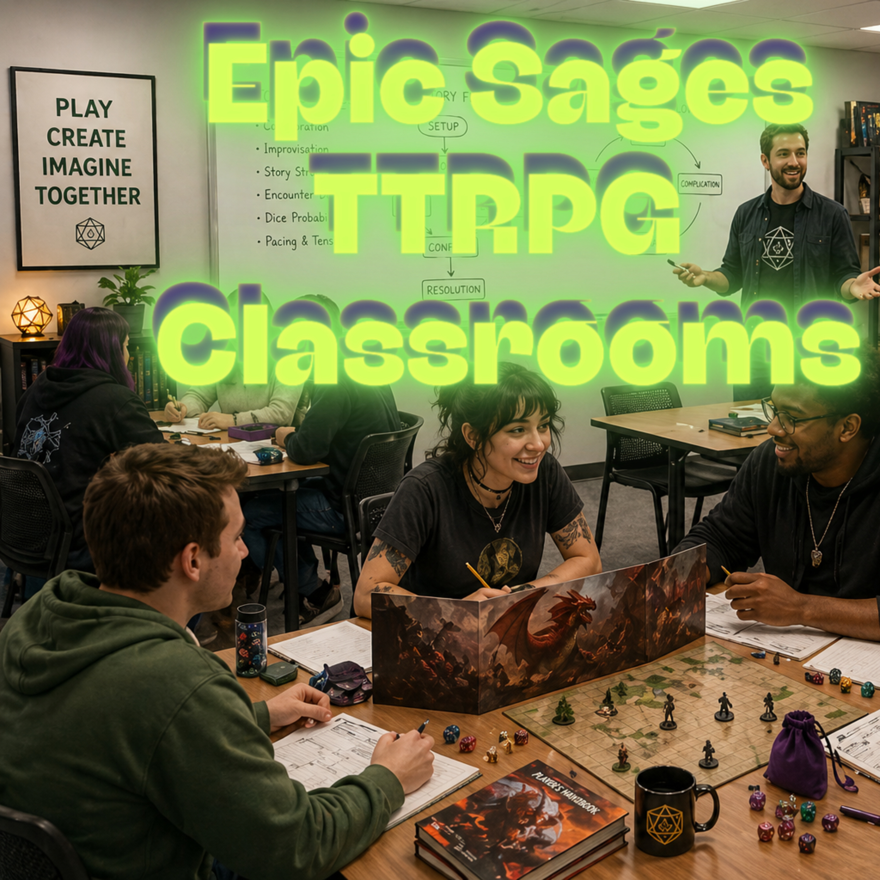 TTRPG Classrooms 6-1: in space no one can hear you scream: environmental horrors  episode artwork