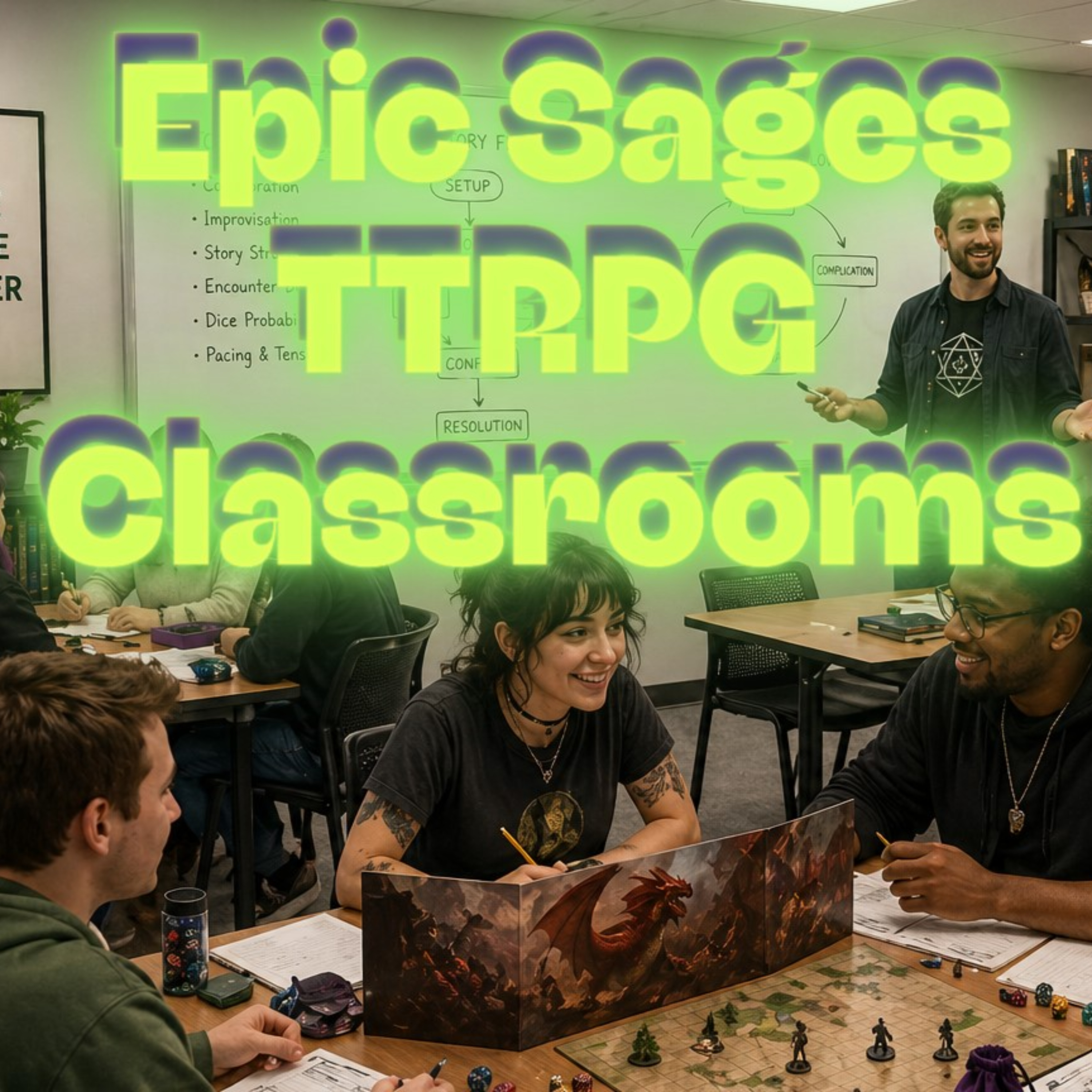 Classroom 6-4 Next Gen: Getting your kids into TTRPGs episode artwork