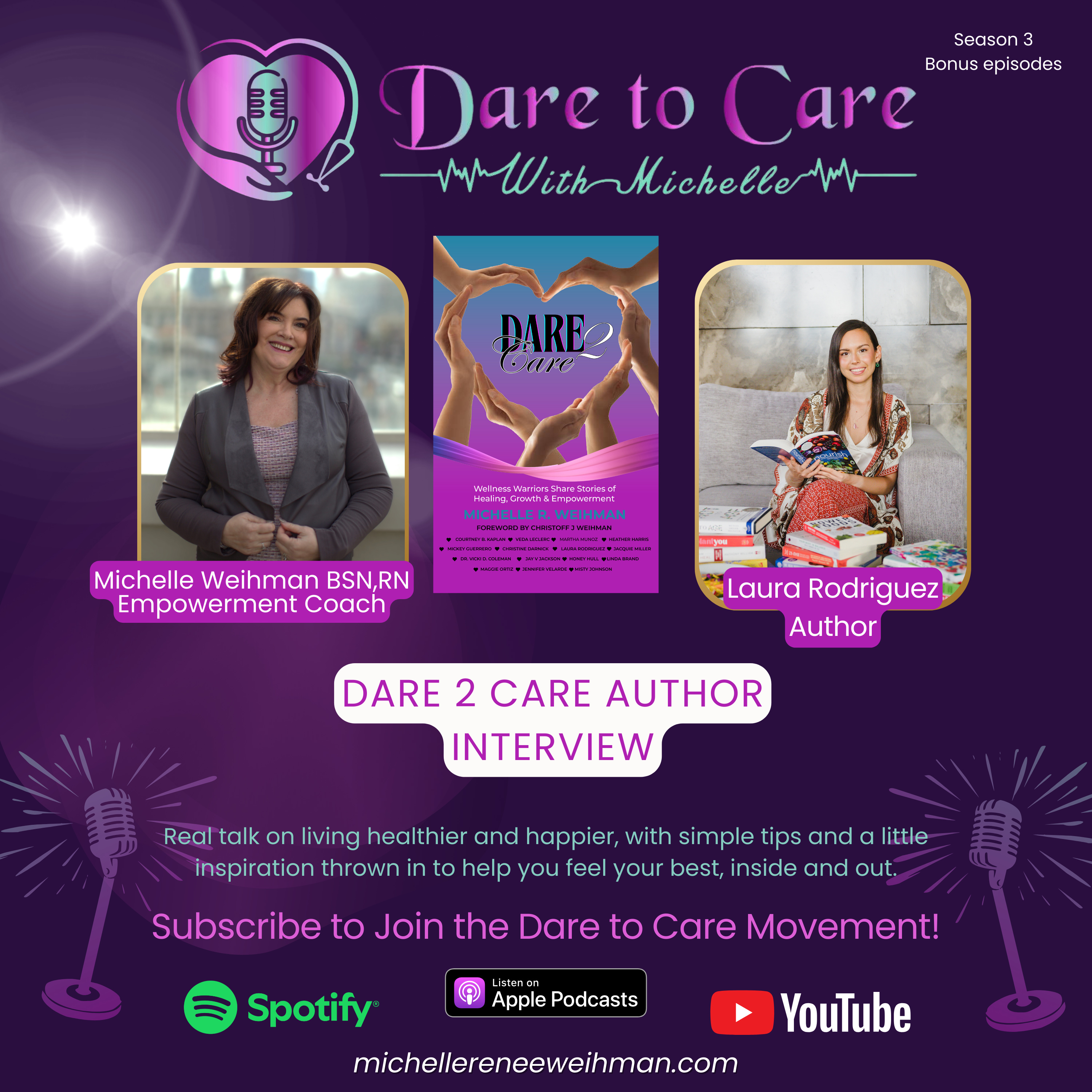 🎙️ Dare 2 Care Author Interview – Laura Rodriguez episode artwork