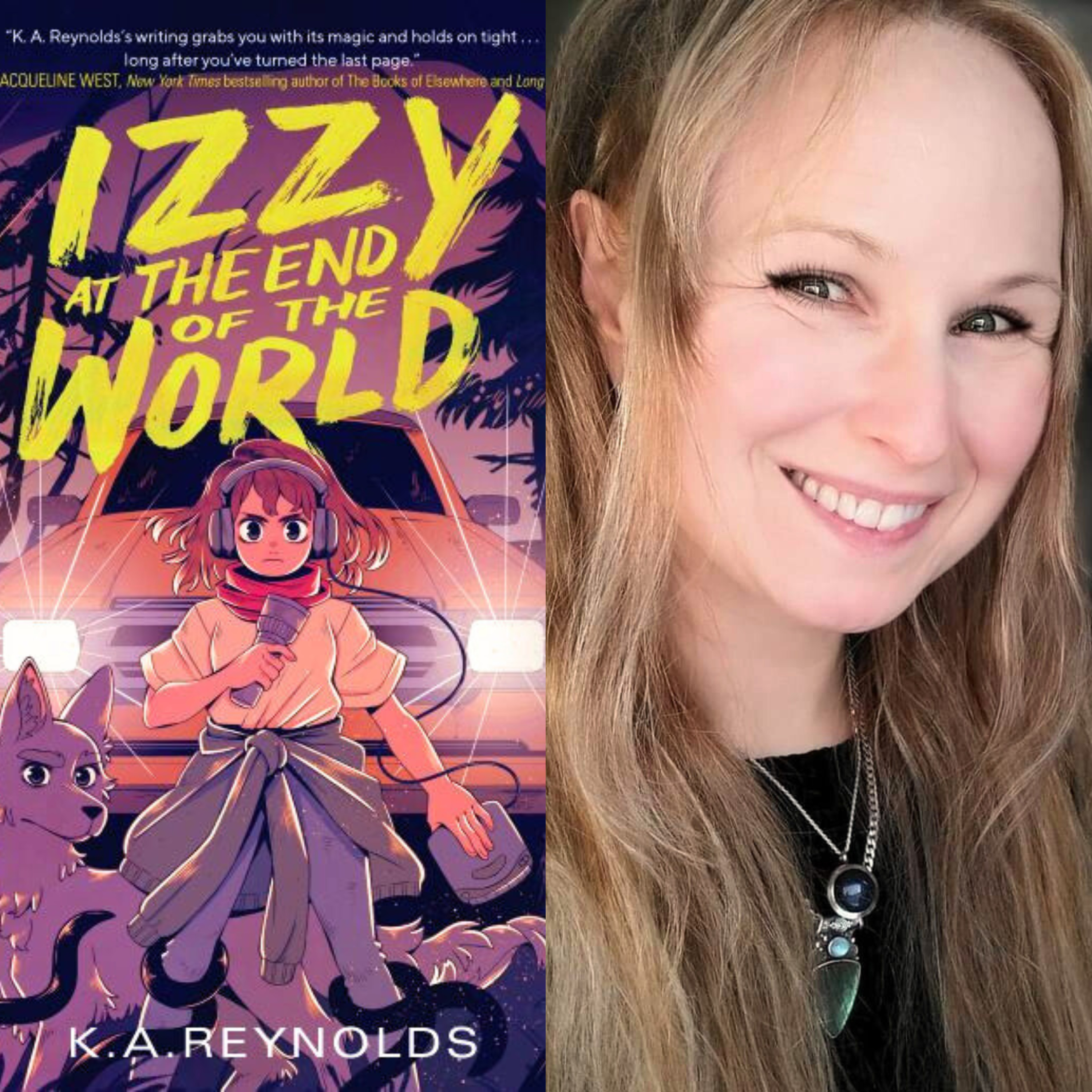 ๐ Book Review of "Izzy at the End of the World" + interview with author K. A. Reynolds โ๏ธ episode artwork