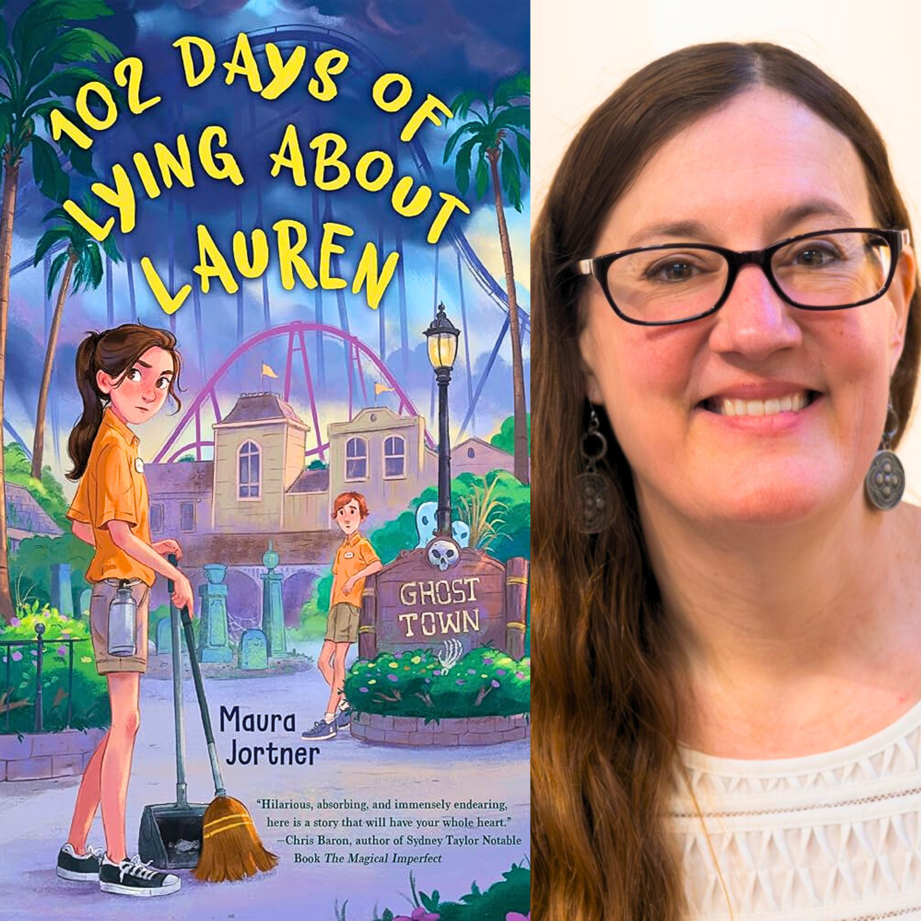 ๐ Book Review of "102 Days of Lying About Lauren" + shoutout from author Maura Jortner ๐ข episode artwork