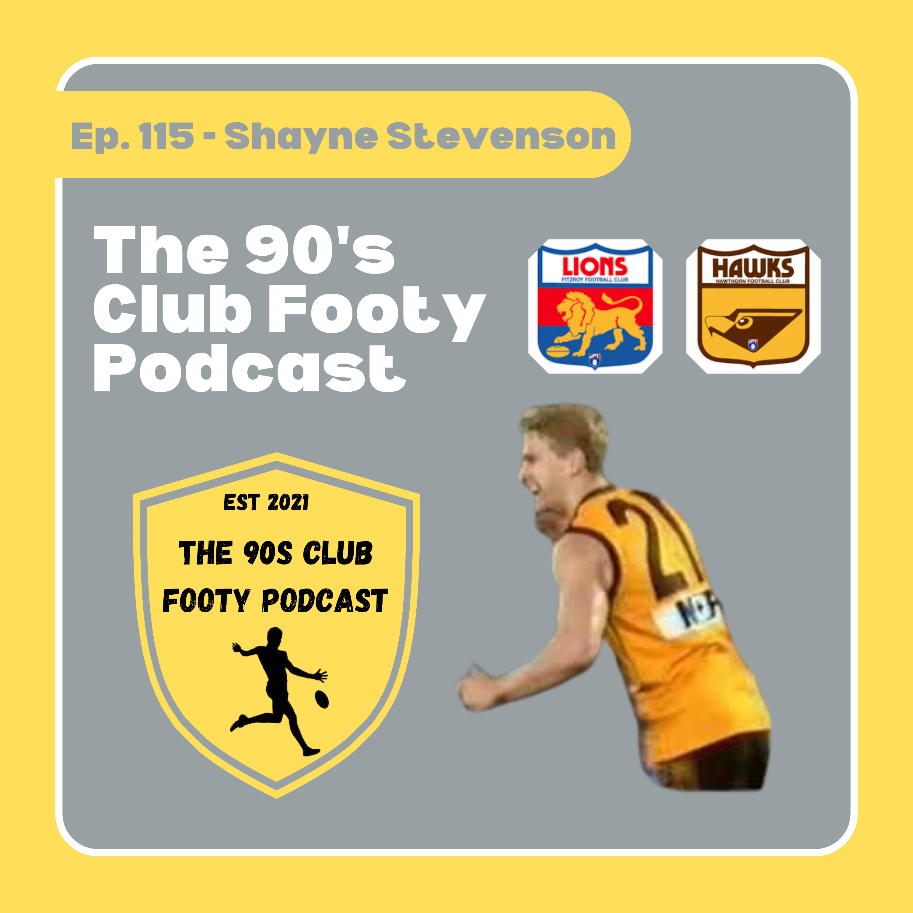 Fitzroy / Hawthorn - Shayne Stevenson episode artwork
