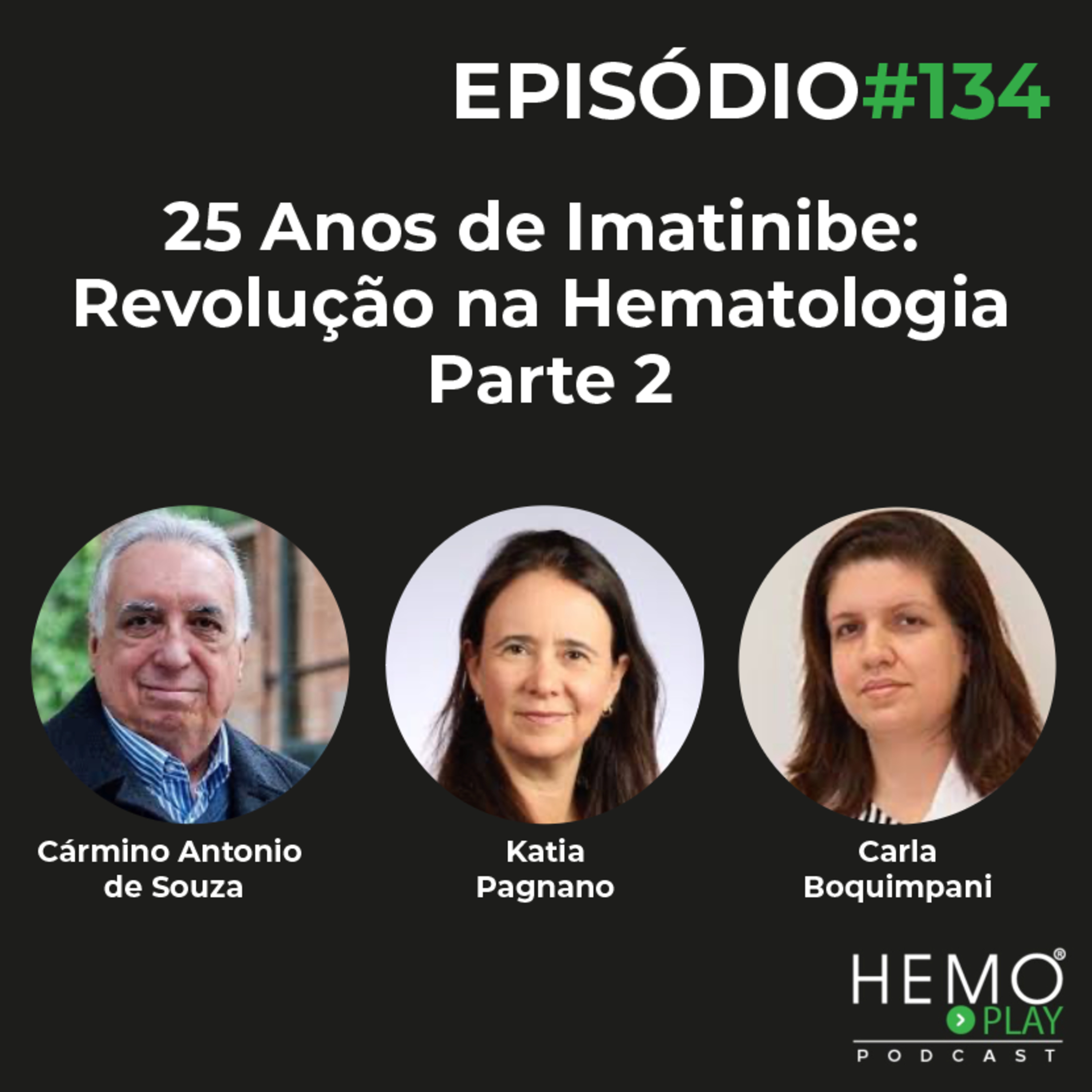 #134 - 25 Anos de Imatinibe: Revolução na Hematologia - Parte 2 - HEMO PLAY Podcast episode artwork