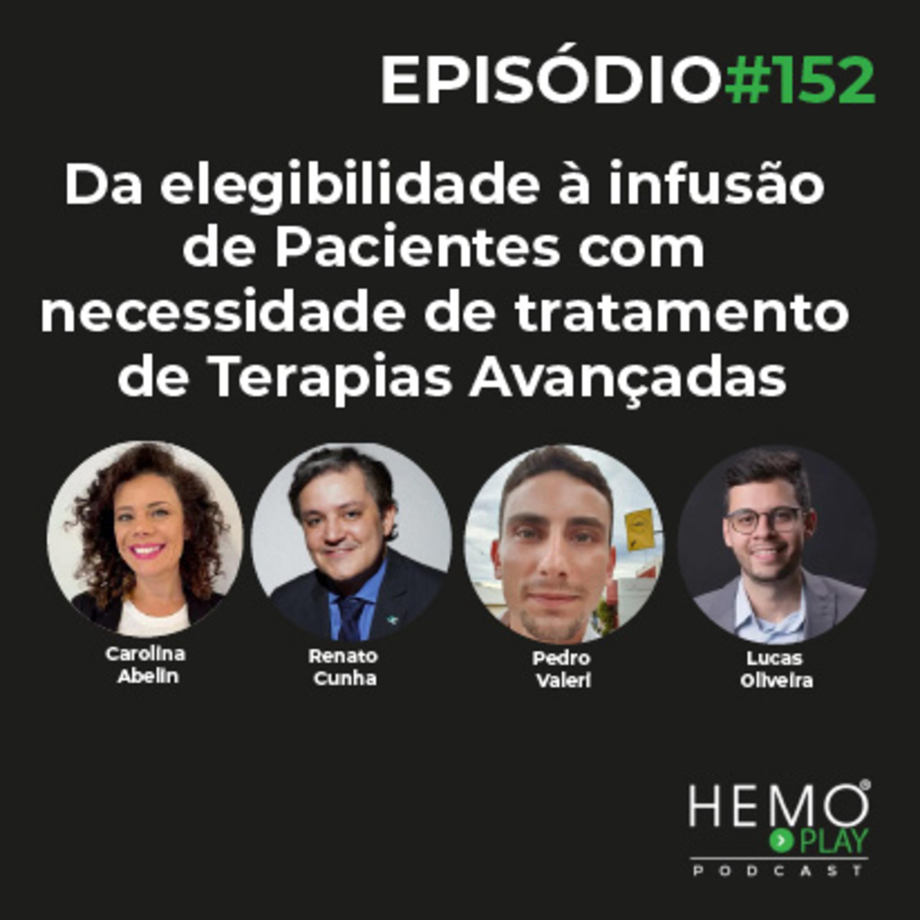 #152 - Da elegibilidade à infusão de pacientes autólogos - HEMO PLAY Podcast episode artwork