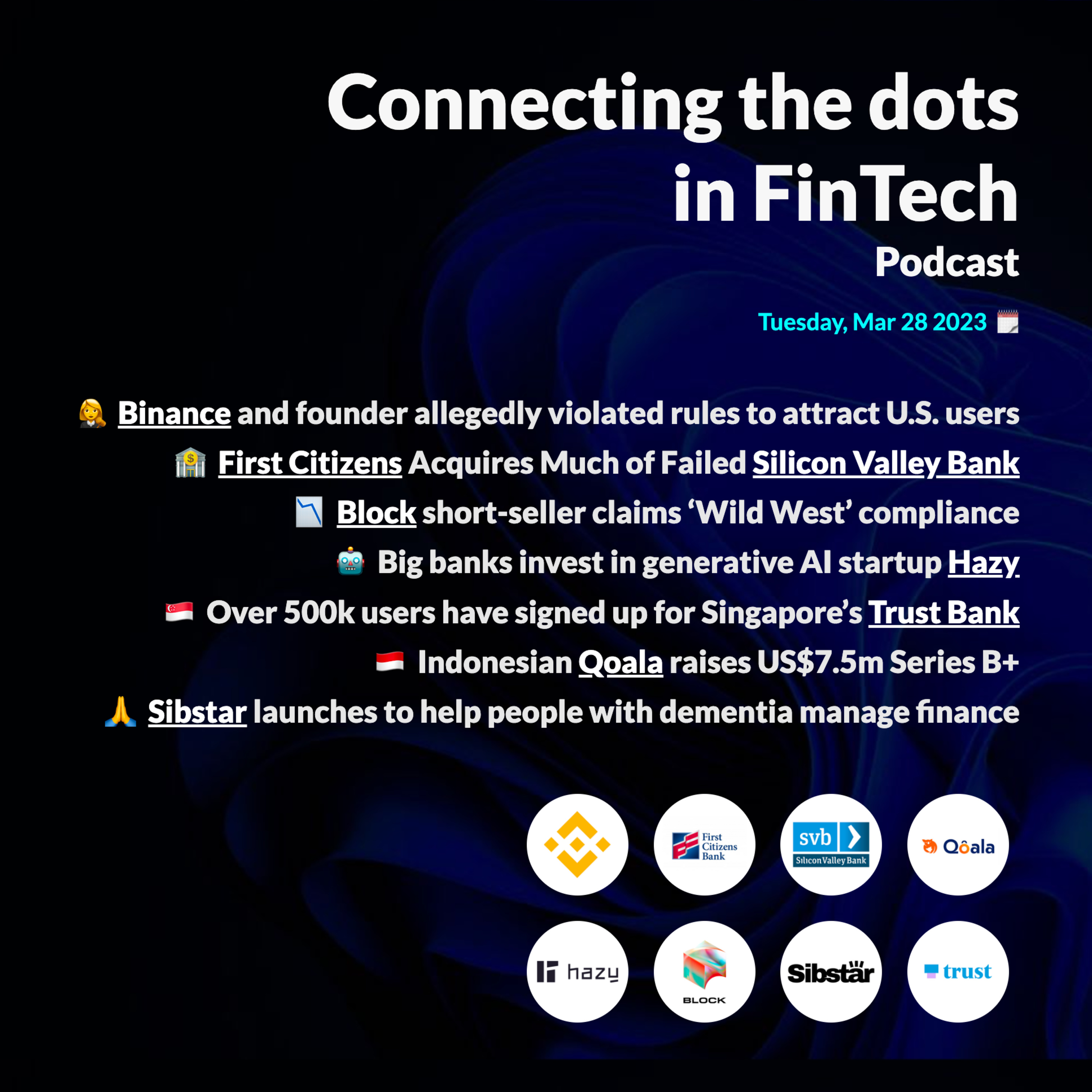 Binance allegedly violated rules says CFTC; Block shares drop 17% & more