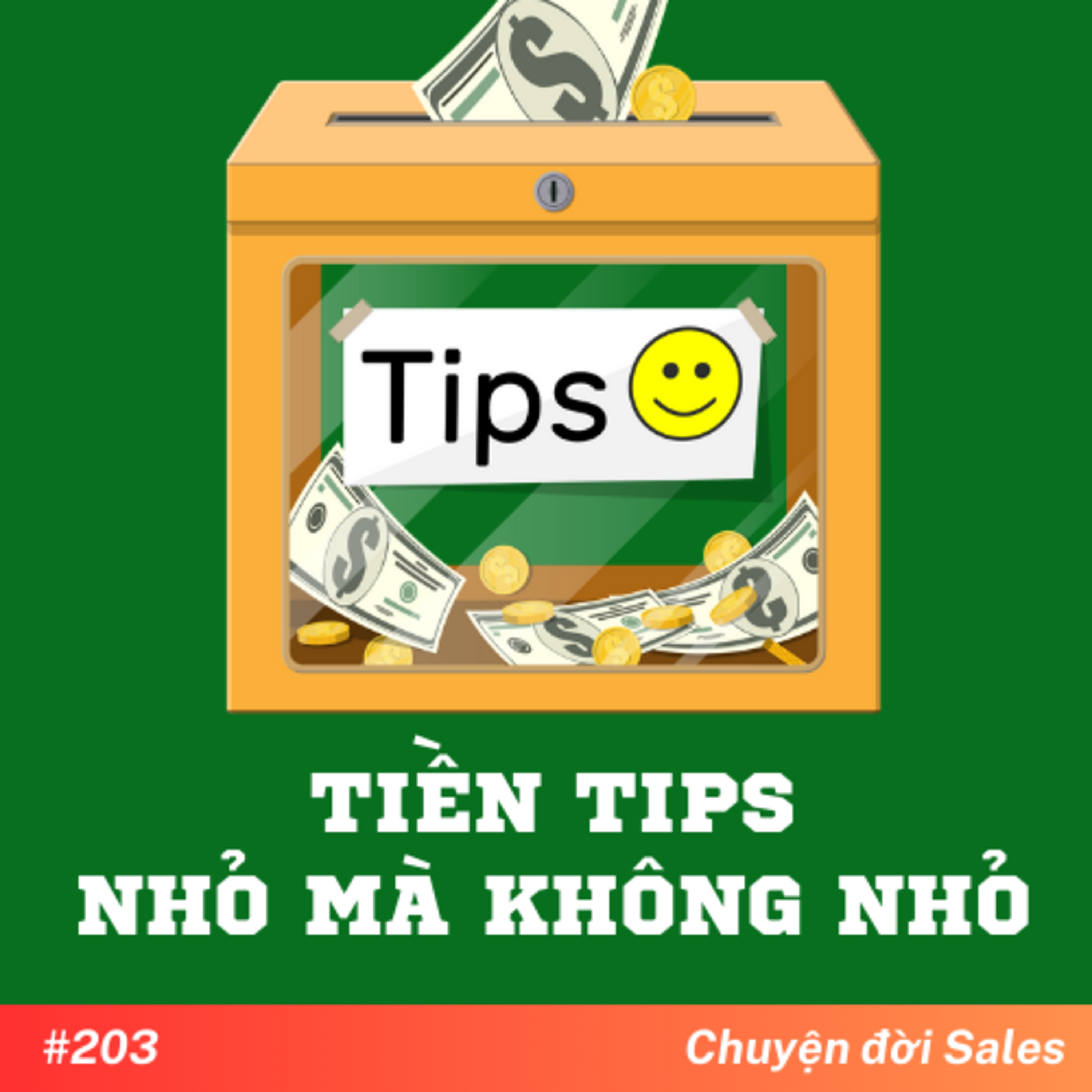 #203. Làm sao có nhiều tiền TIP từ khách hàng?