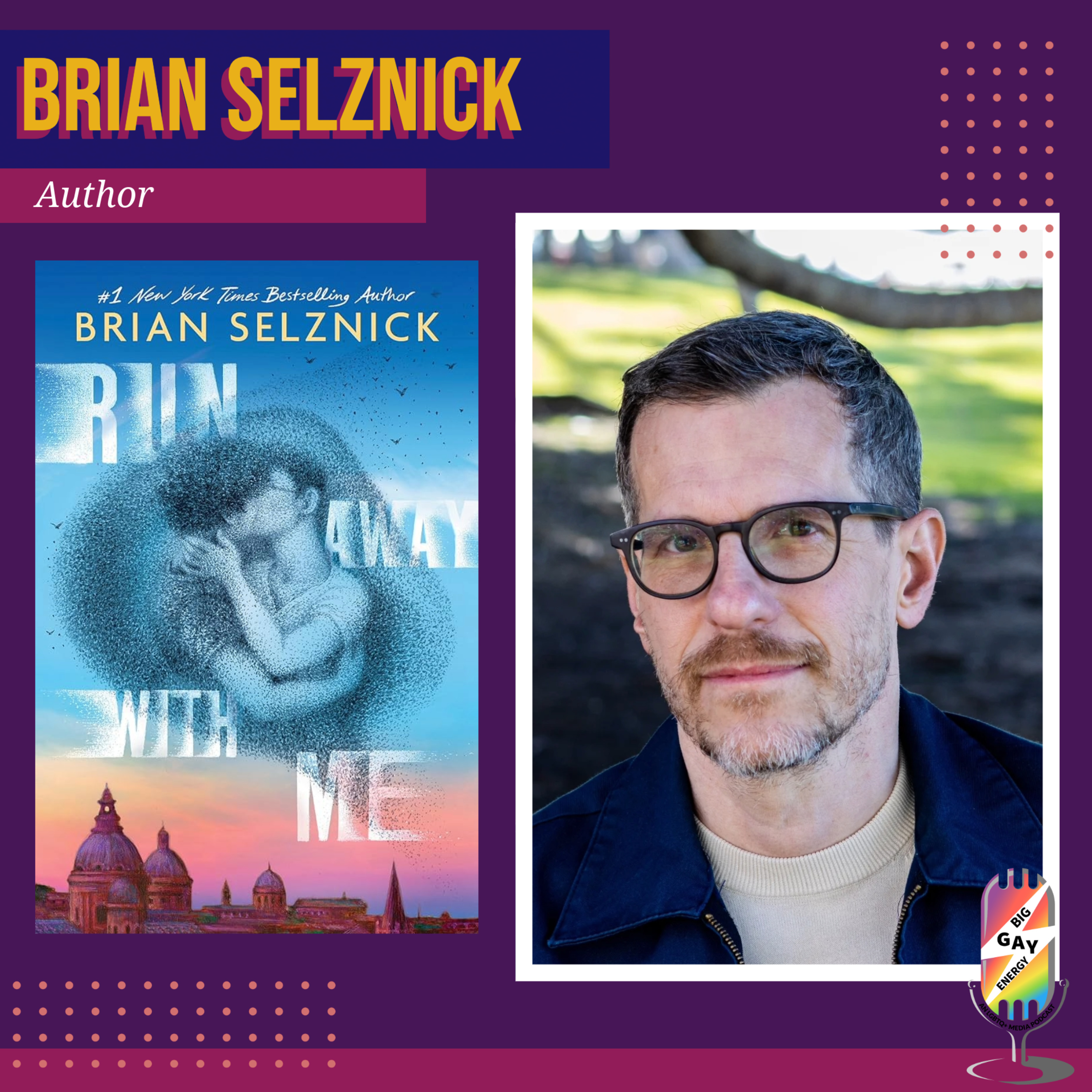 Run Away With Me: A Queer Love Story in 1986 Rome | Brian Selznick Interview