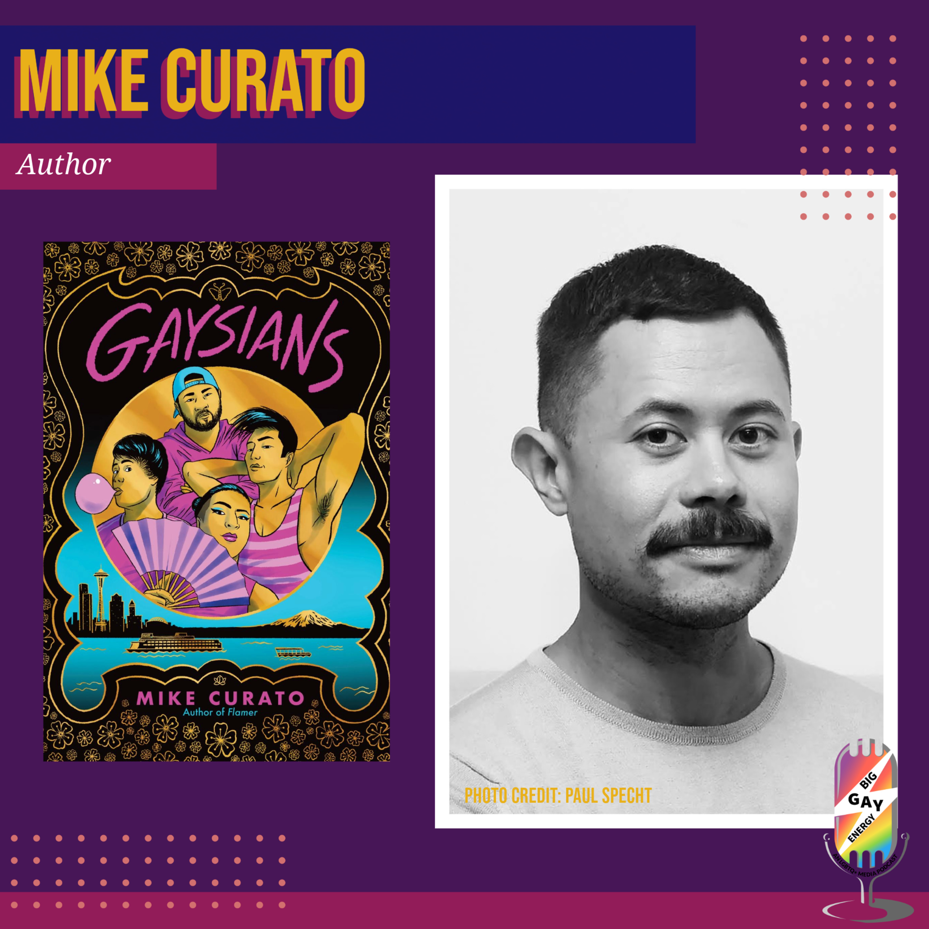 Mike Curato Talks Queer Asian Identity in Gaysians episode artwork