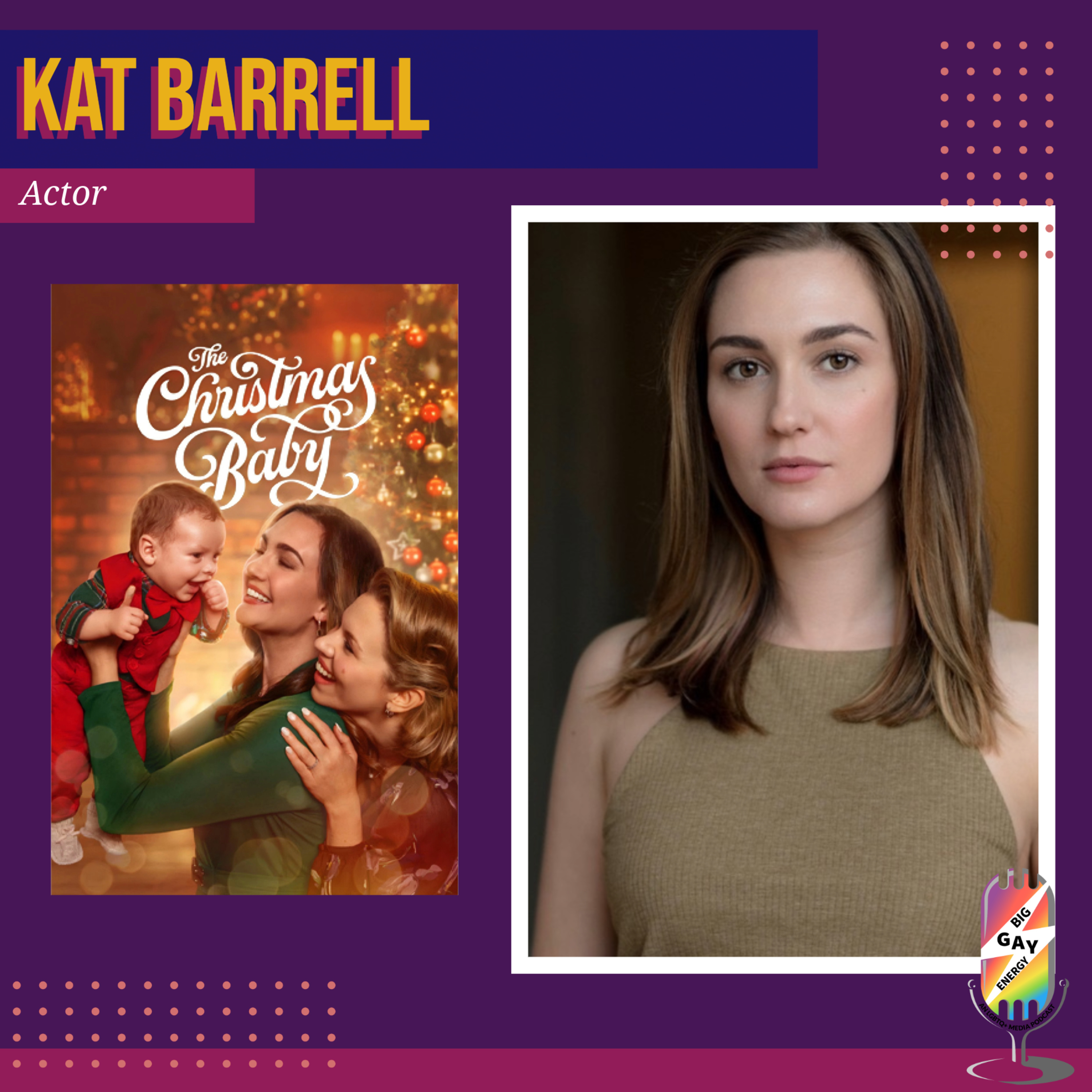 Kat Barrell Interview | The Christmas Baby episode artwork