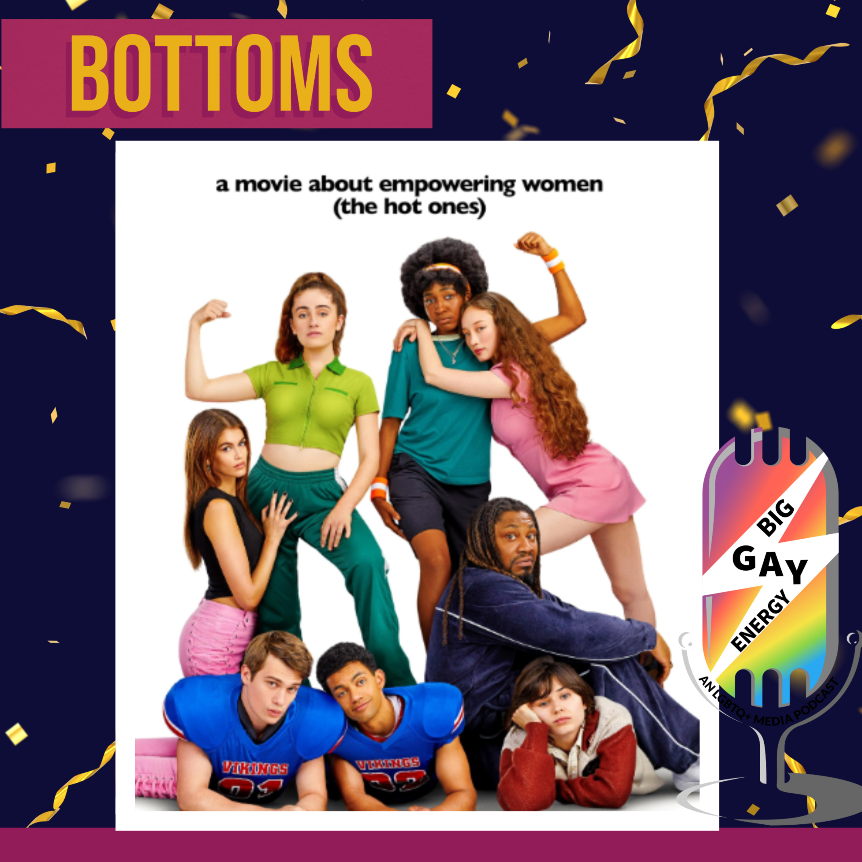 Lez-ssentials: Bottoms (2023) | Lez Hang Out Podcast episode artwork