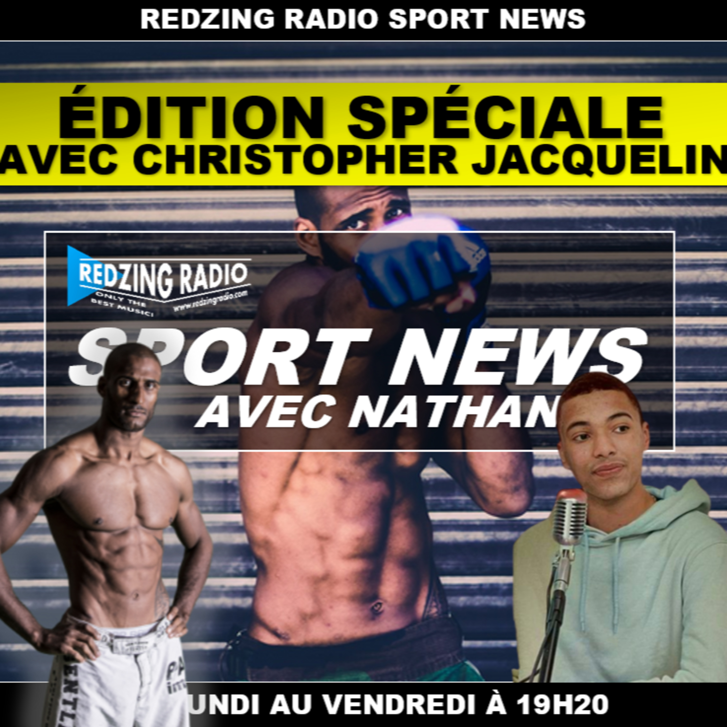 REDZING SPORT NEWS - #SPÉCIALE ITW : CHRISTOPHER JACQUELIN (T-Choke) episode artwork