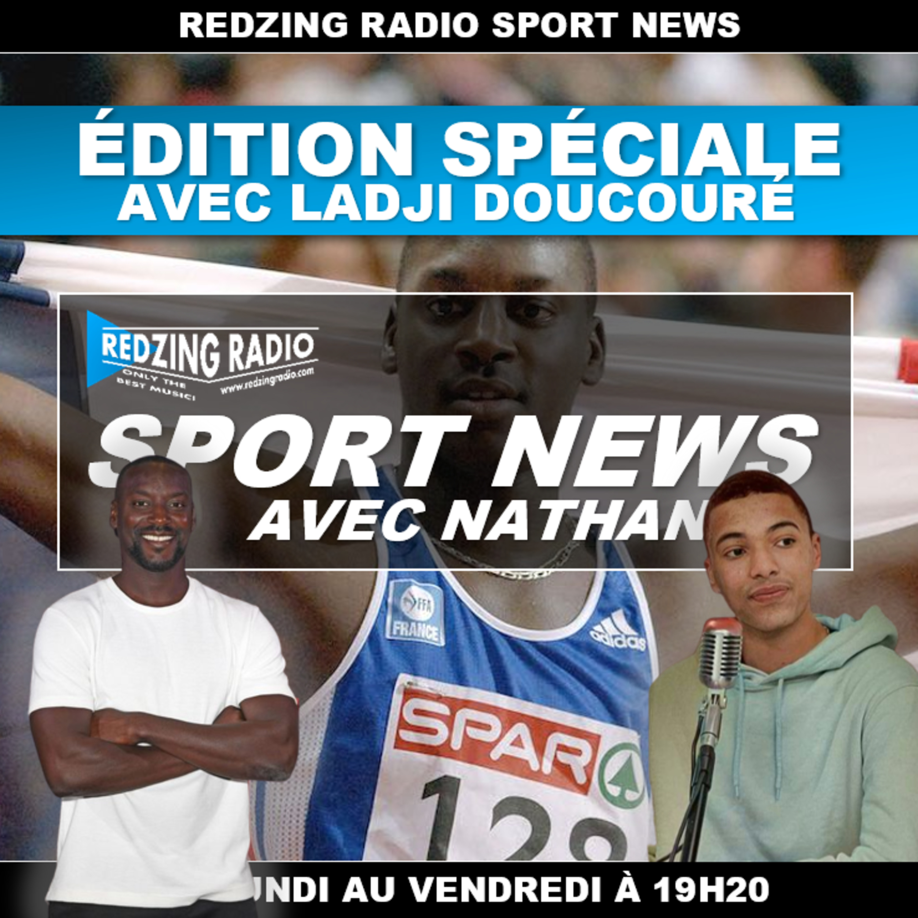 REDZING SPORT NEWS - #SPÉCIALE ITW : LADJI DOUCOURÉ episode artwork