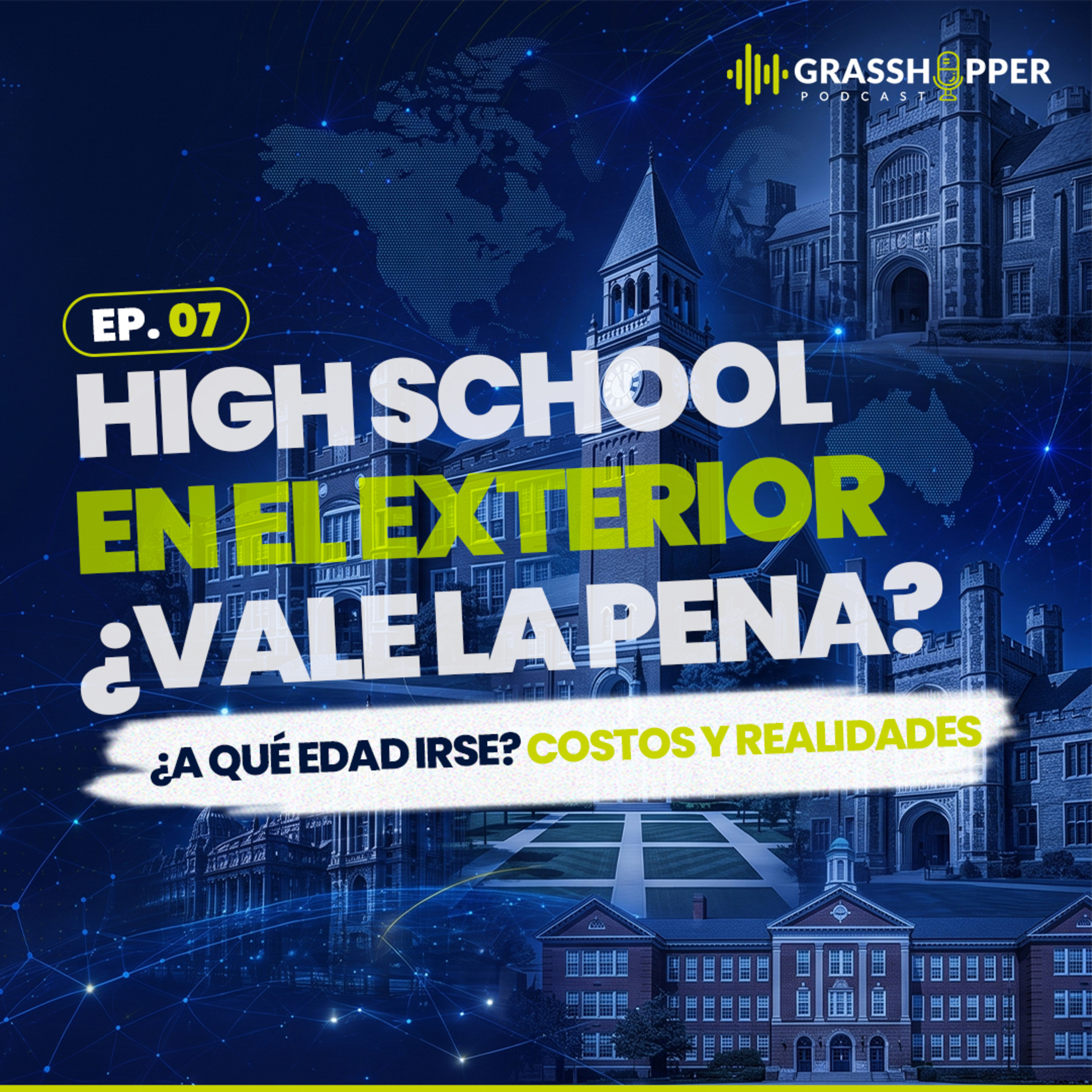 Portada de Grasshopper, Estudios en el Exterior