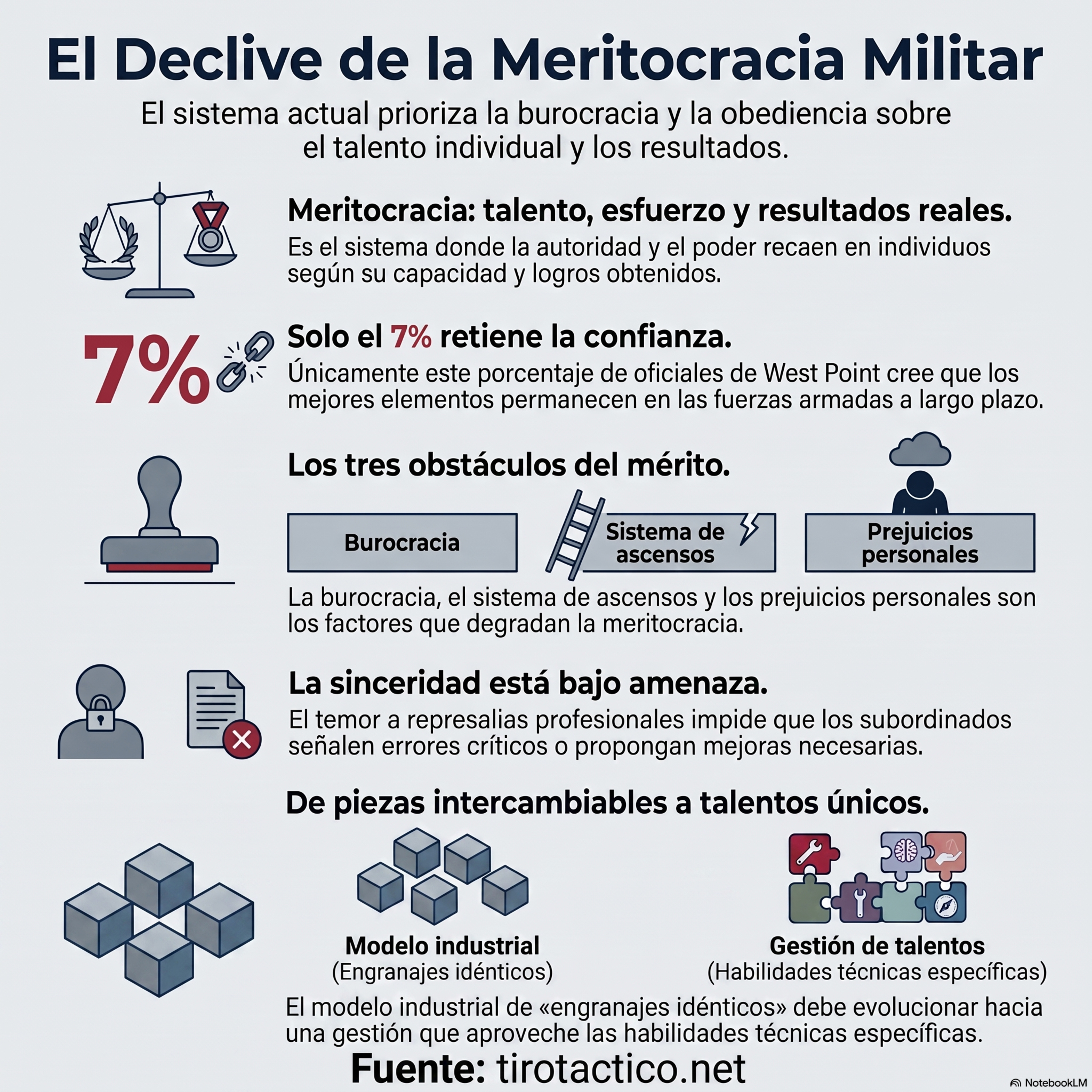 Píldora IA: Cómo matan los militares la meritocracia. Por Matt L. Cavanaugh.