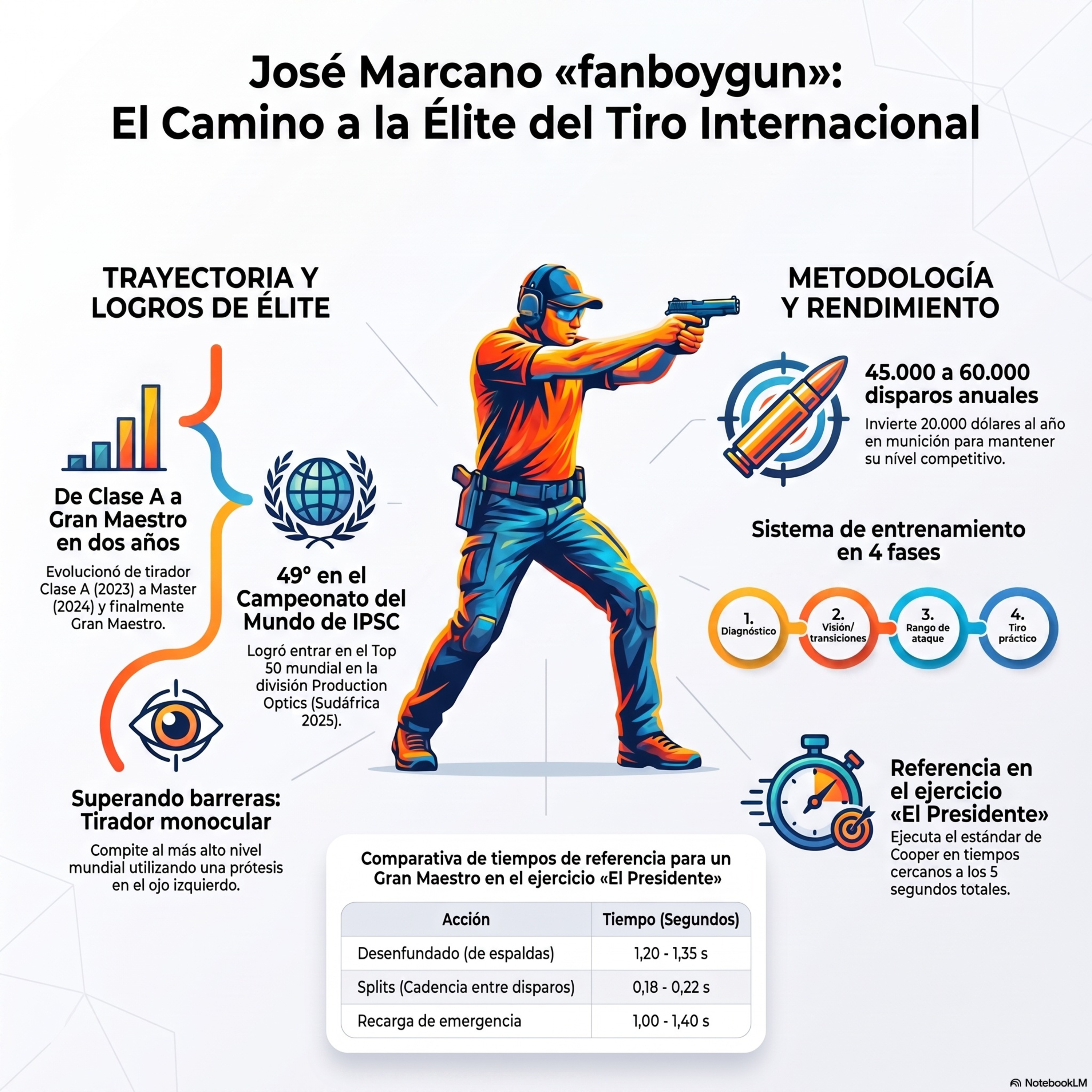 José Marcano «fanboygun», ahora ya Gran Maestro y tirador e instructor de tiro a tiempo completo. episode artwork