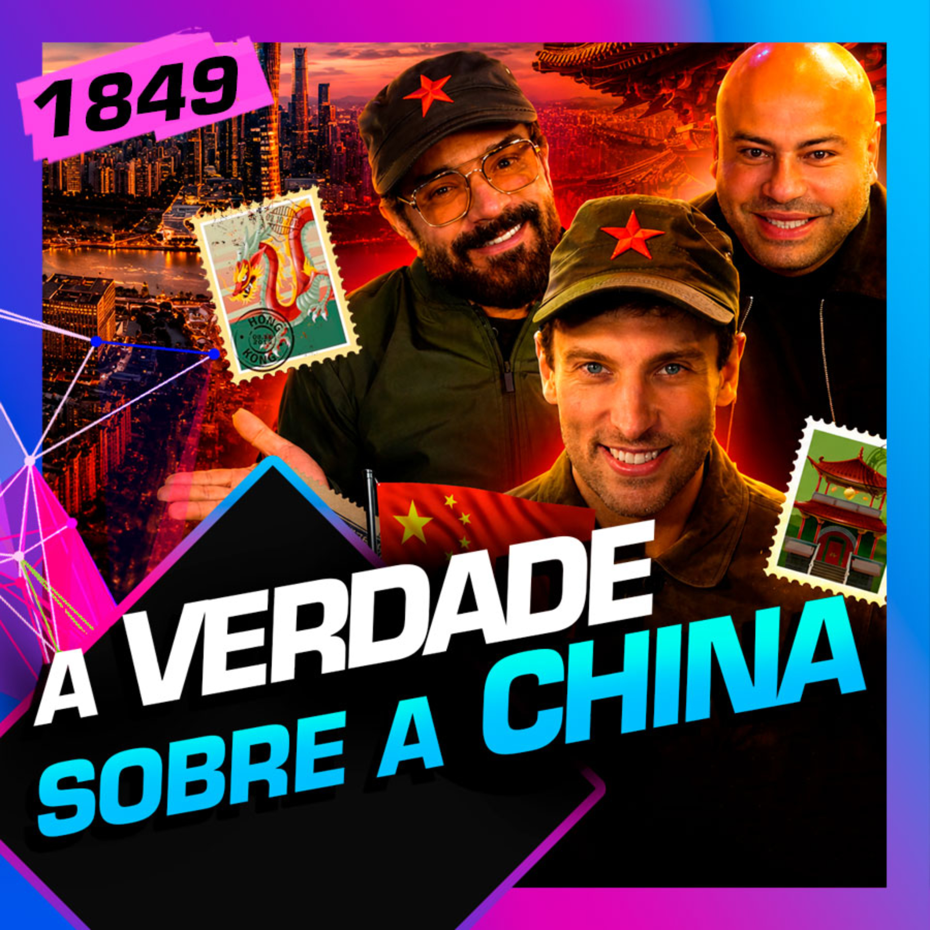 1849 - VIAGEM PRA CHINA: LÉO LINS E LINCOLN FRACARI
