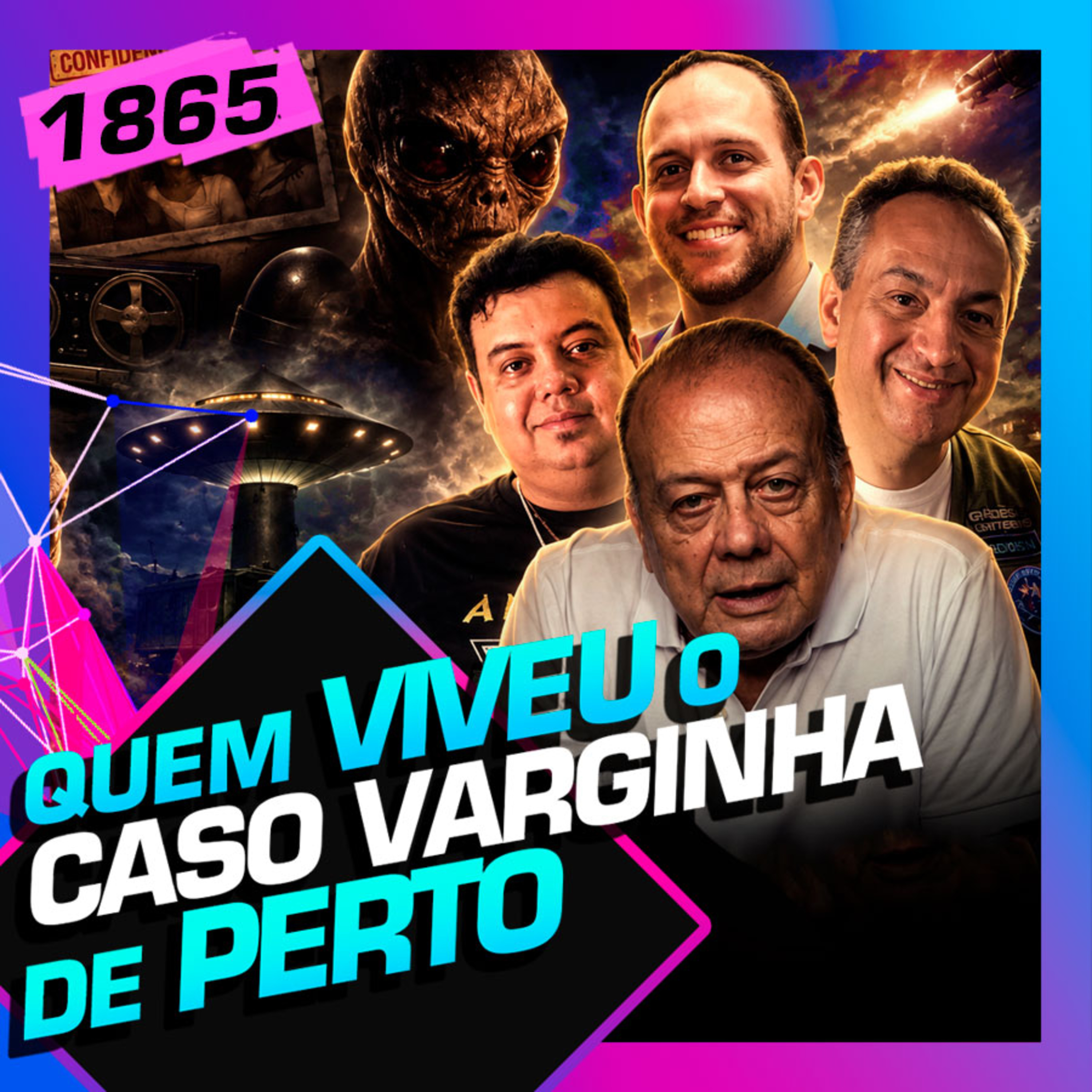 1865 - VARGINHA: DR. &Iacute;TALO, MARCO AUR&Eacute;LIO LEAL, RUBER C&Eacute;SAR, RONY, EDISON