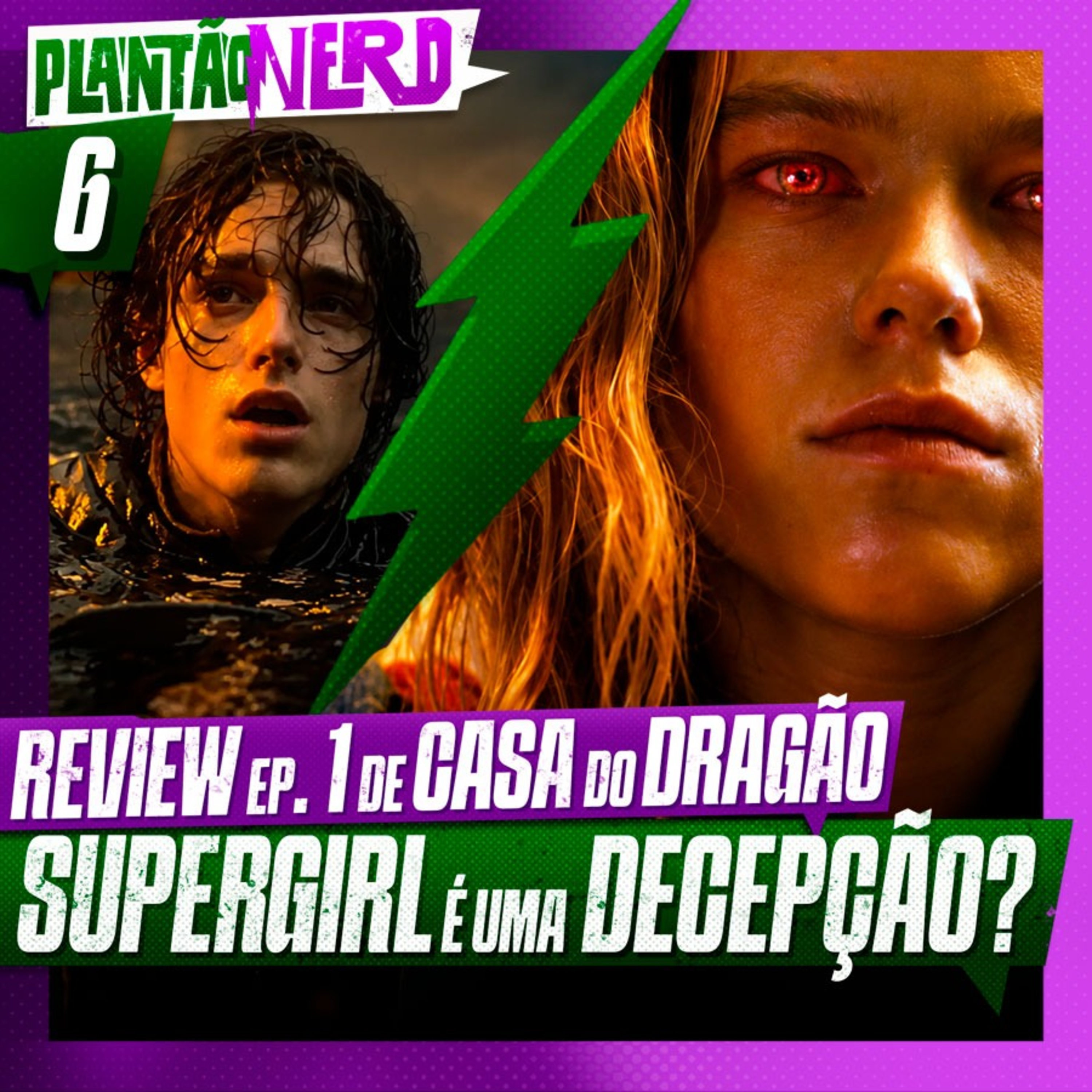 006 - ASSISTIMOS SUPERGIRL + NOVA ANIMA&Ccedil;&Atilde;O DE CONAN + TRAILER VAZADO VINGADORES