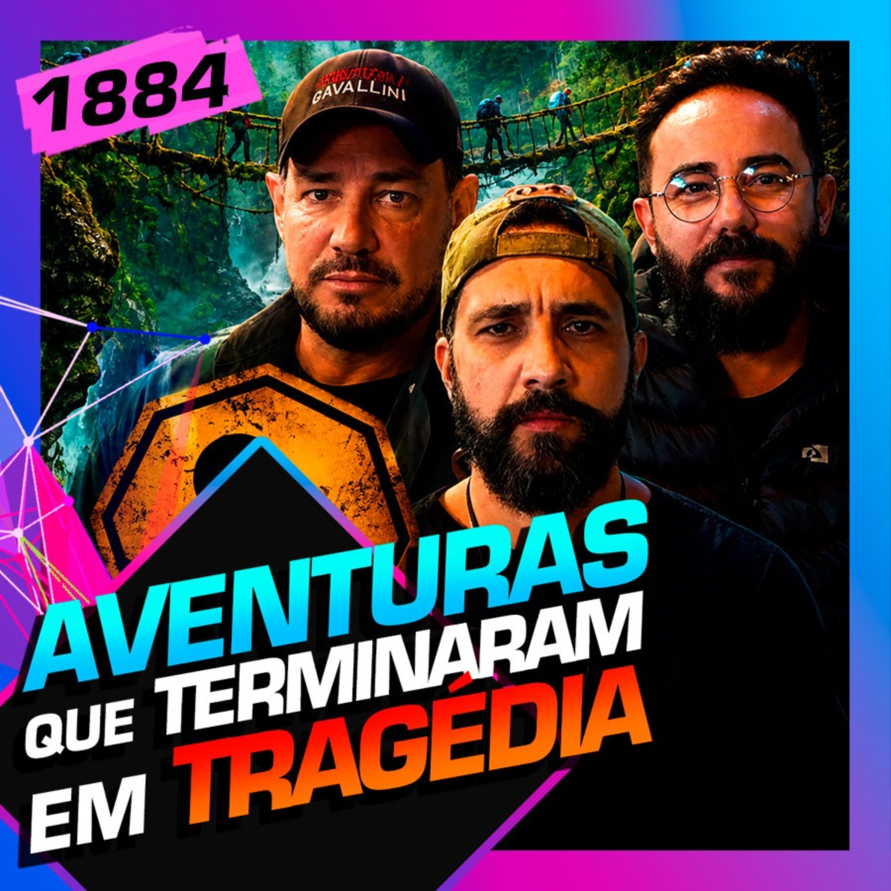 1884 - AVENTURAS QUE TERMINARAM EM TRAG&Eacute;DIA - CAVALLINI, TIGRE E NILO