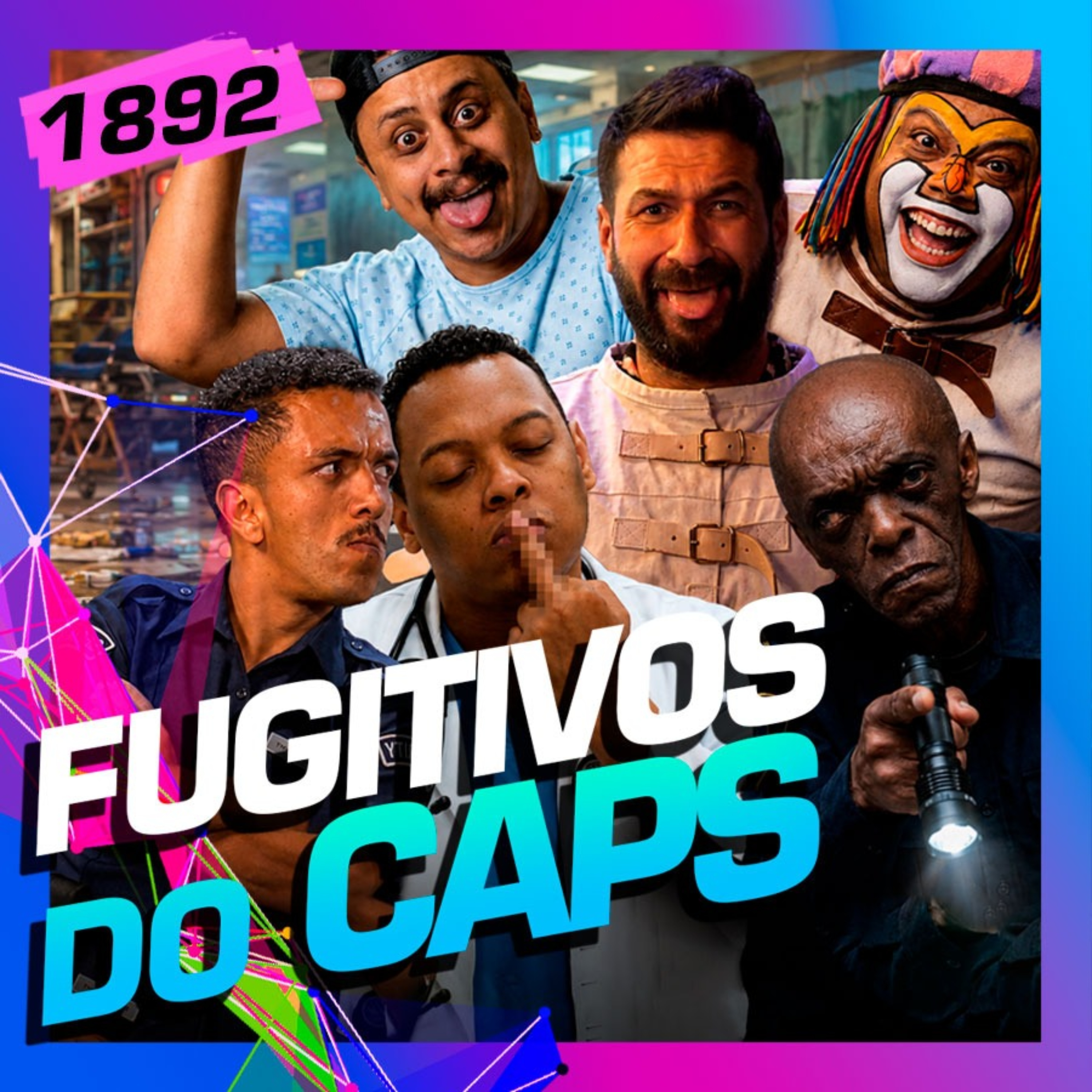 1892 - XAXÁ, FELIPE MOSK, AMENDOIM, TOURETTE, MINI BROWN E AILTON