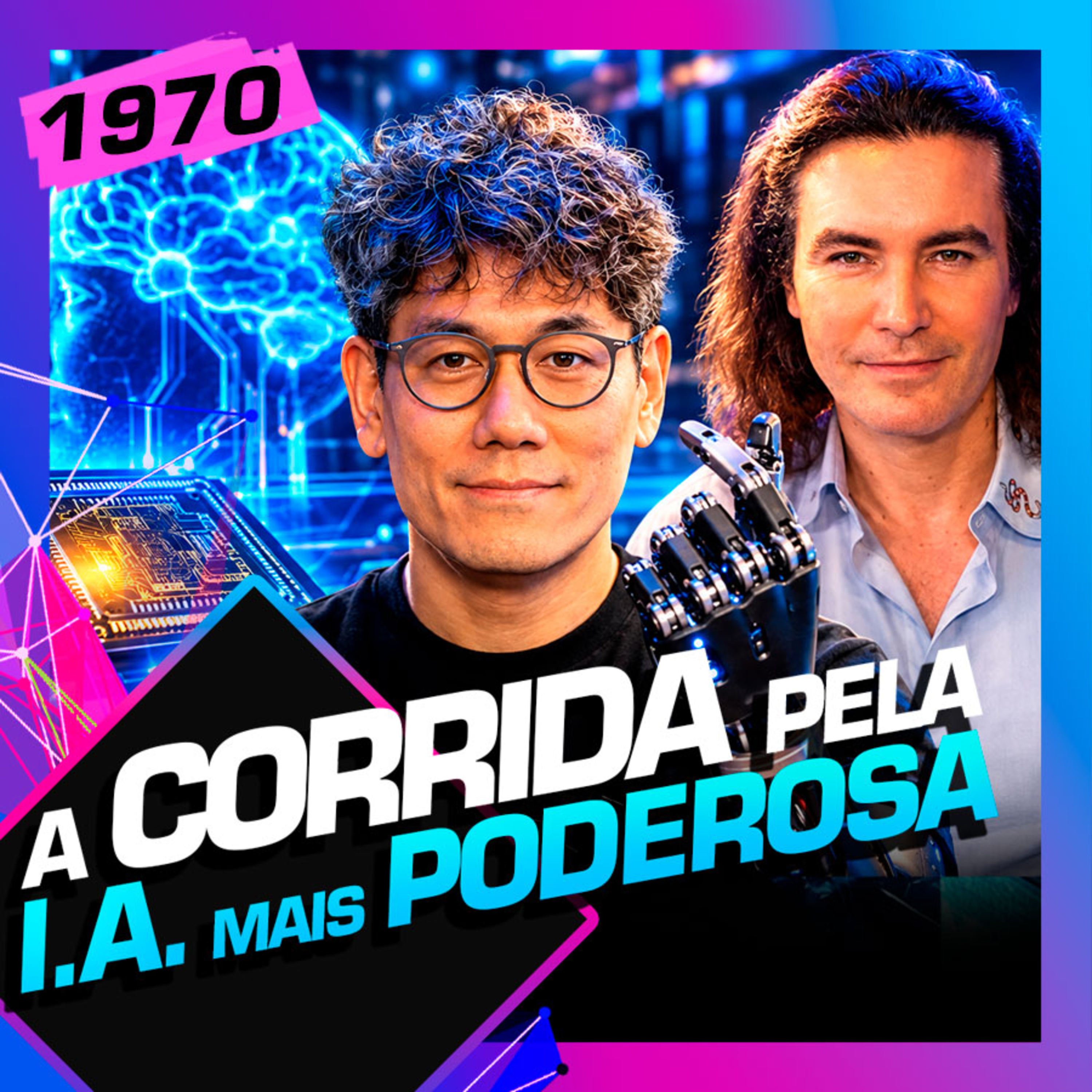 1970 - A CORRIDA PELA I.A. MAIS PODEROSA: FÁBIO AKITA E ALVARO MACHADO
