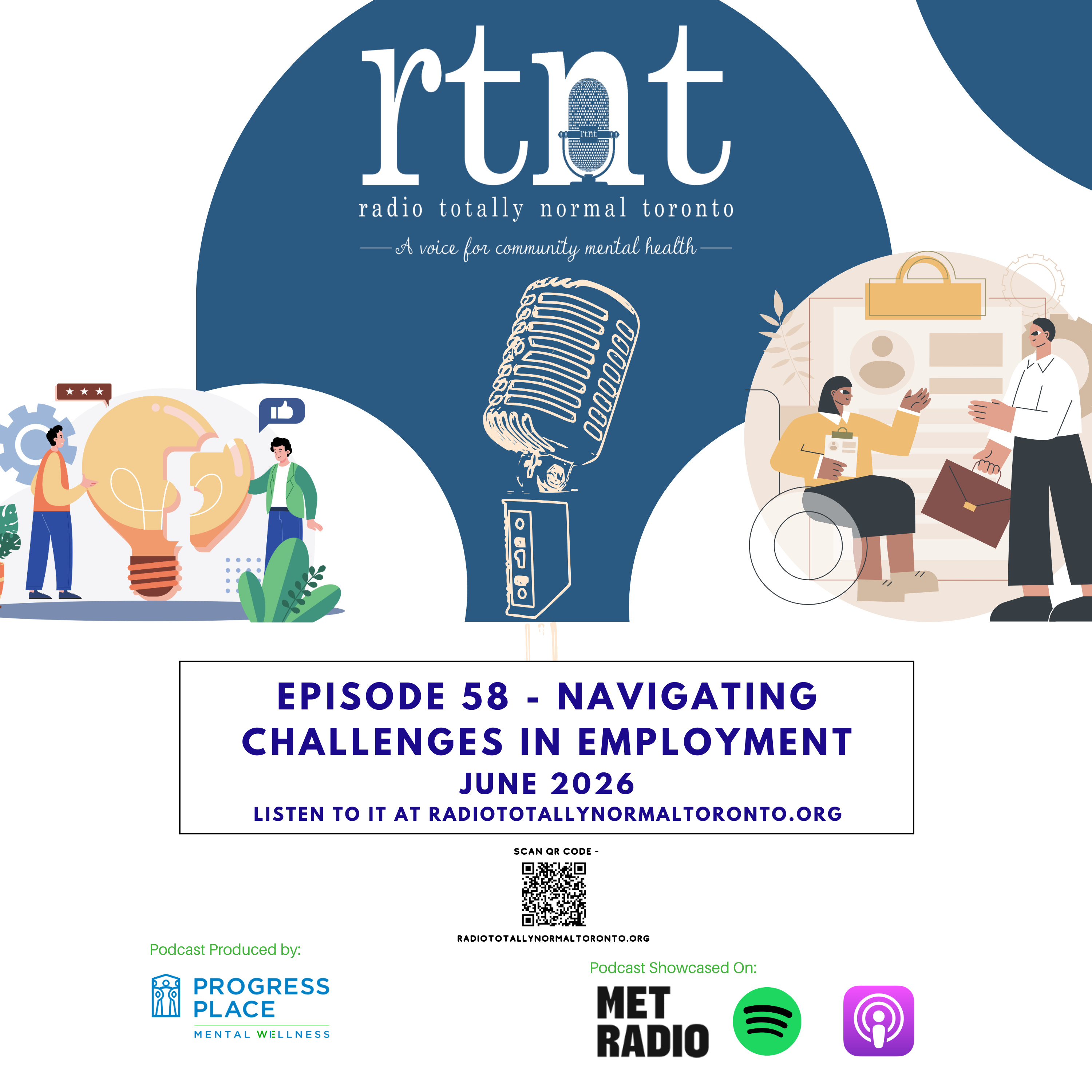 Episode 59 - Navigating Employment with Mental Health Challenges episode artwork