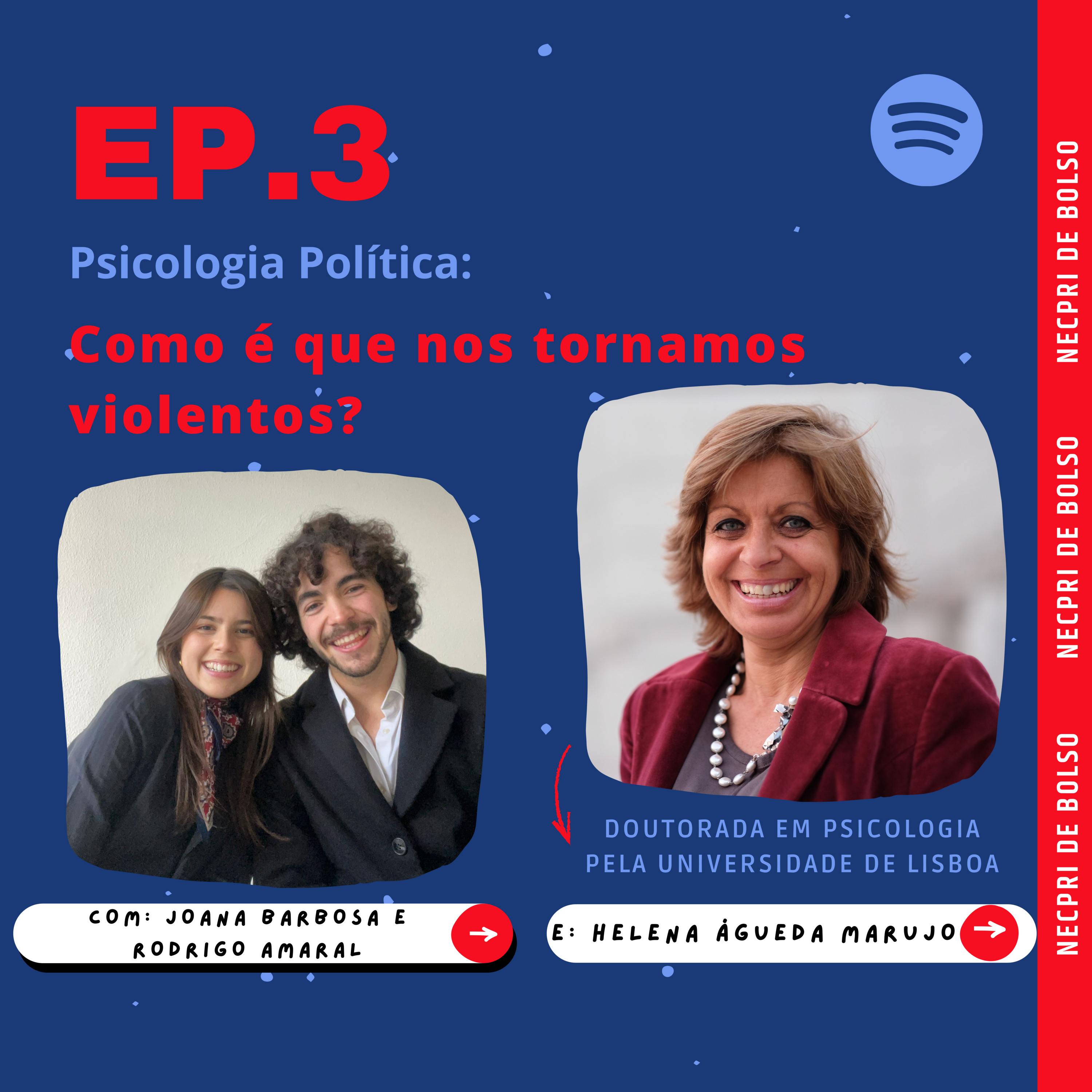 T5|Ep.3 - Psicologia Política: Como é que nos tornamos violentos? c/ Helena Marujo episode artwork
