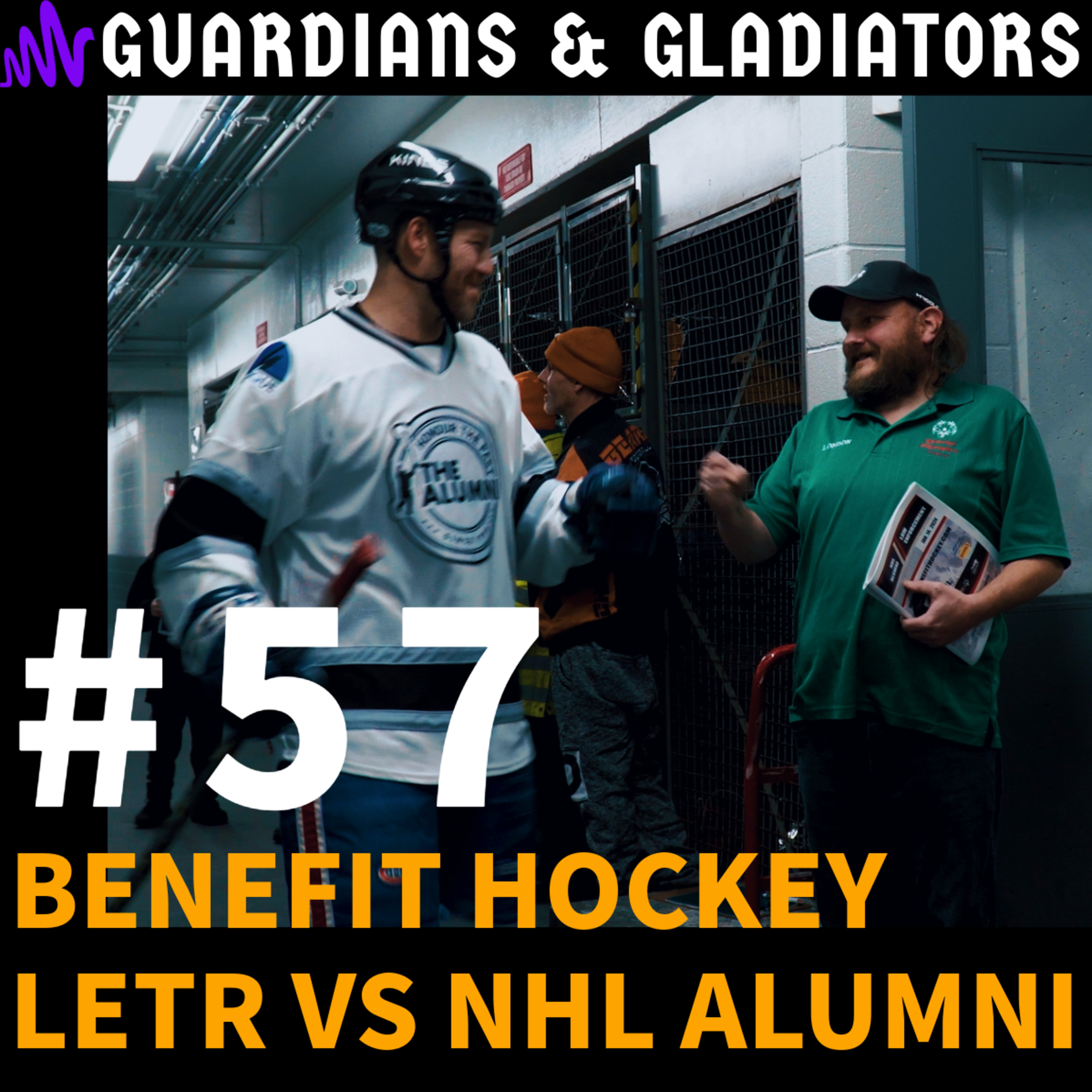 #57 - NHL Alumni vs. London On Law Enforcement - Benefit Hockey Game episode artwork