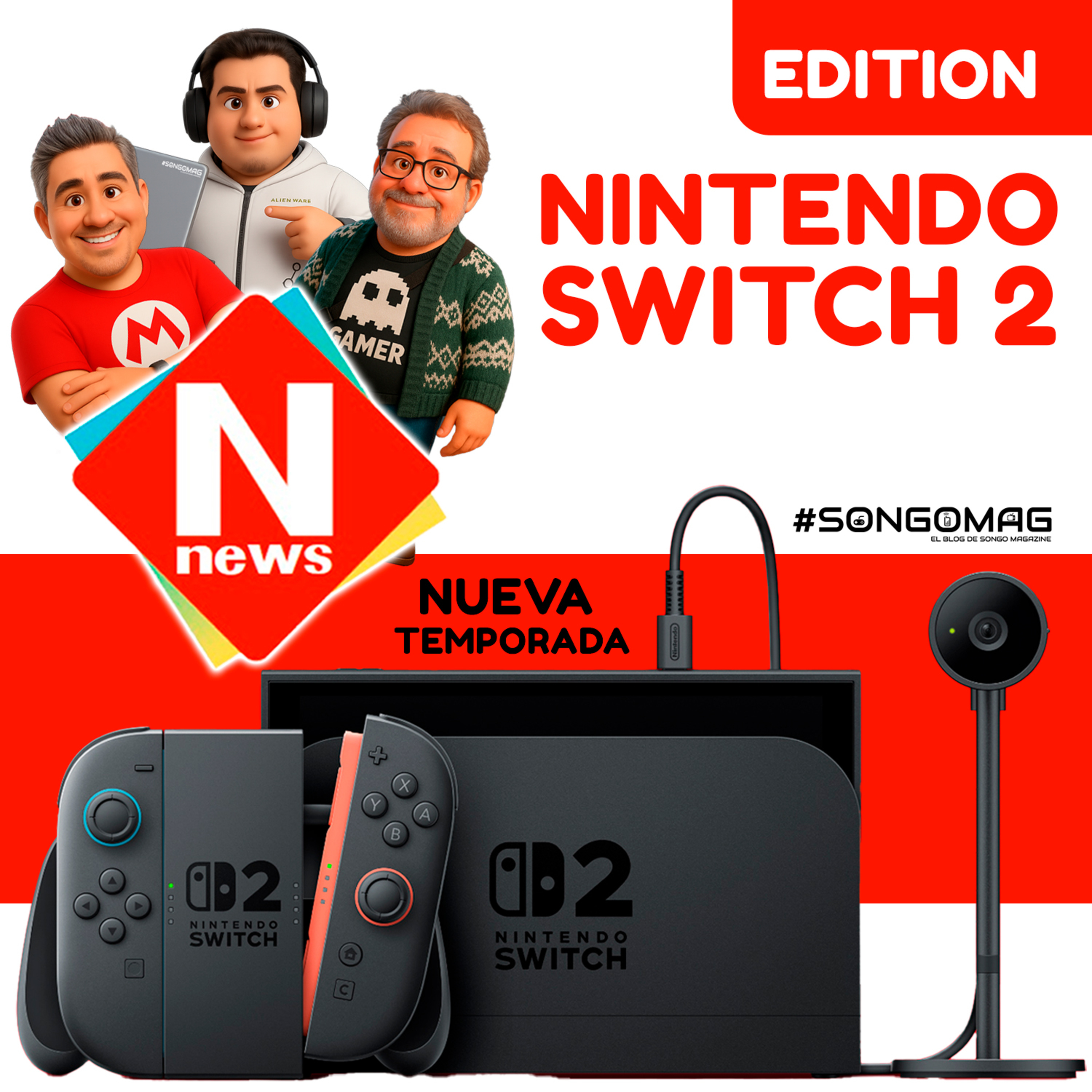 #SongoMag Podcast: Gaming 🎮 + Tech 💻 + Cultura Geek 👾