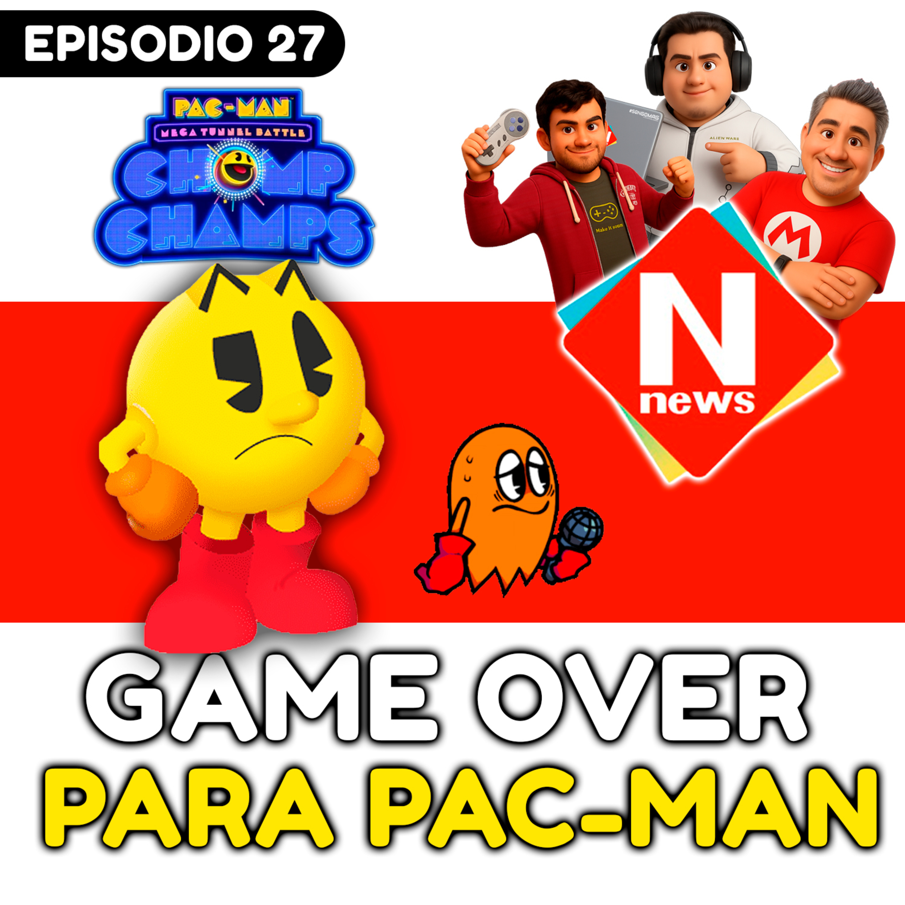 Shock Pacman 🟡 Pac-Man apaga las luces del túnel... 💀 ¿Qué pasó? | N-News #27 🎮 – # ...