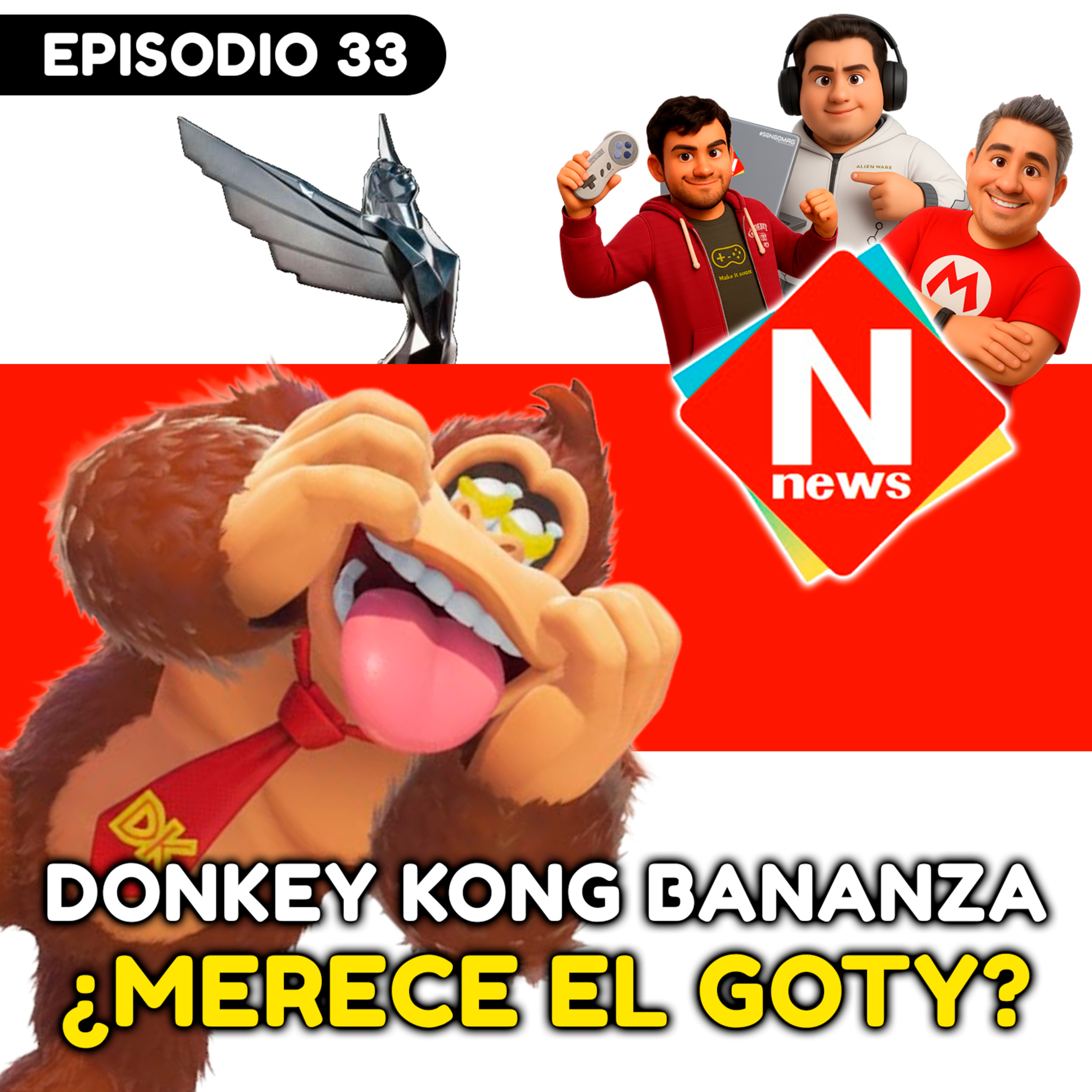 ¿DK Bananza se merece el GOTY? 🎮 N-News #33